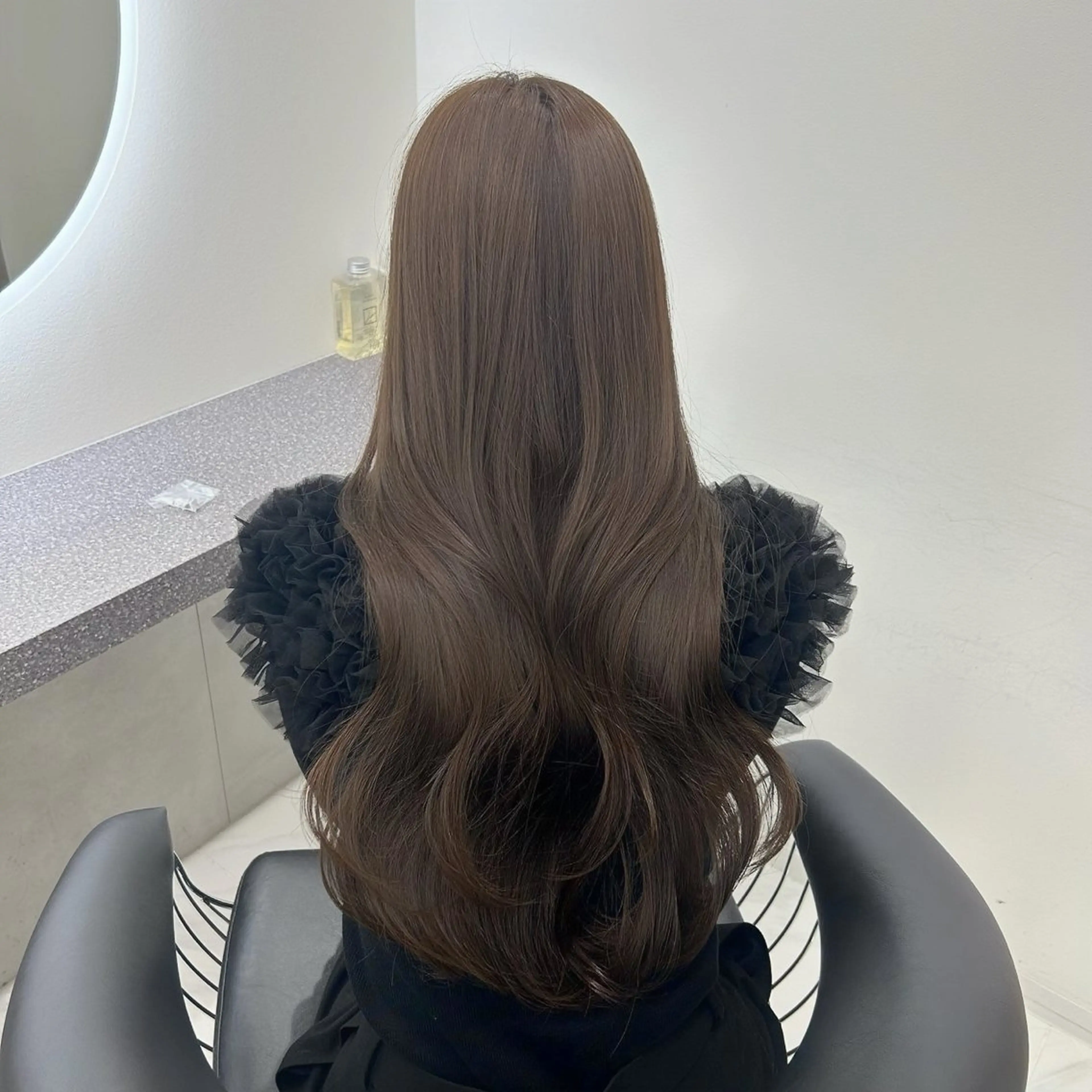 初カラーにもおすすめ🖤ダブルカラー+トリートメントの写真