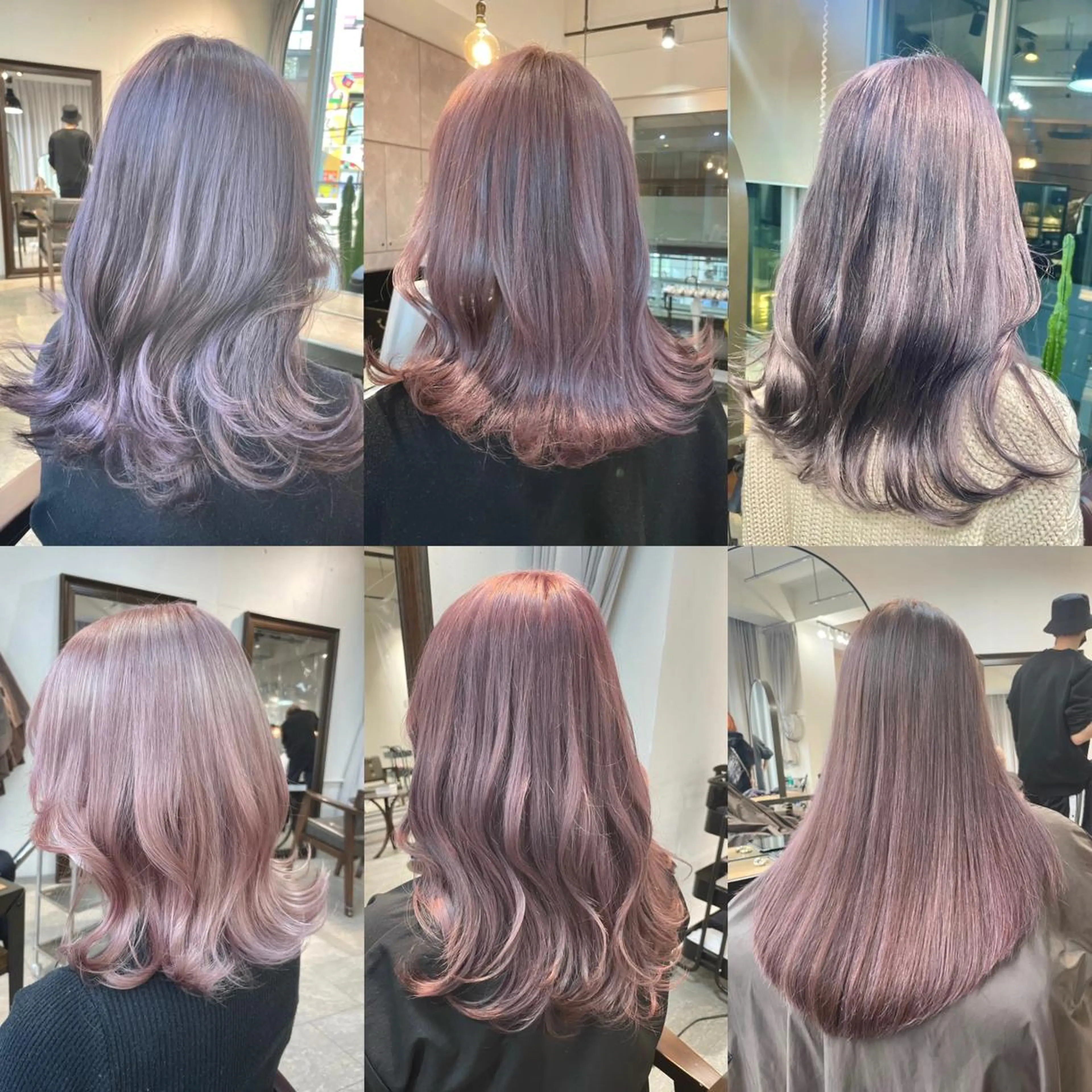 ロング カラー ヘアアレンジ カット ヘアカラー 🌹TikTok4万 フォロワー🌹AKIのヘアスタイル