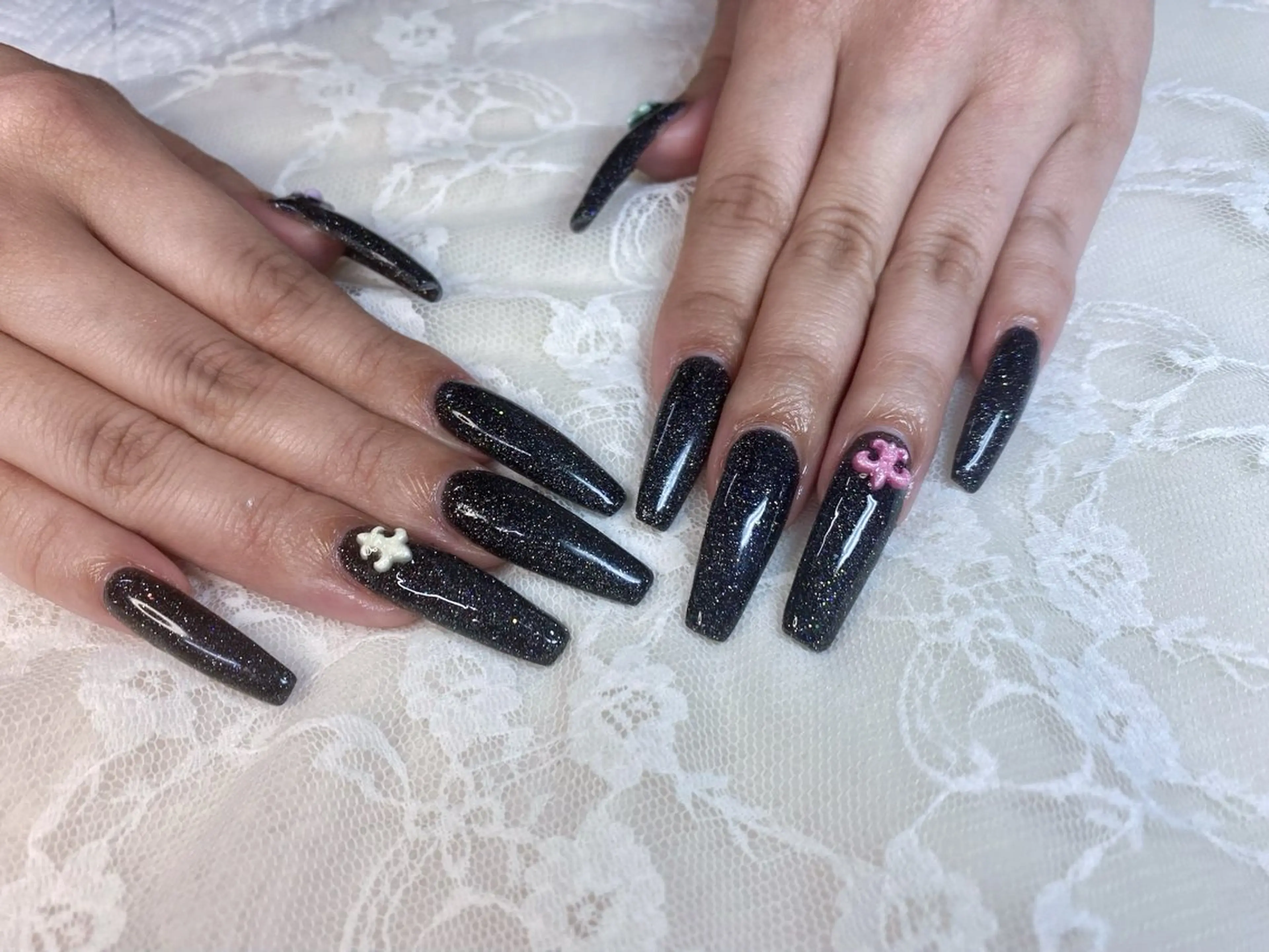 ネイル フラッシュネイル ロングネイル ワンカラーネイル スーパーロングネイル ハンドネイル ハンドケア Epokku ネイルサロンのネイルデザイン