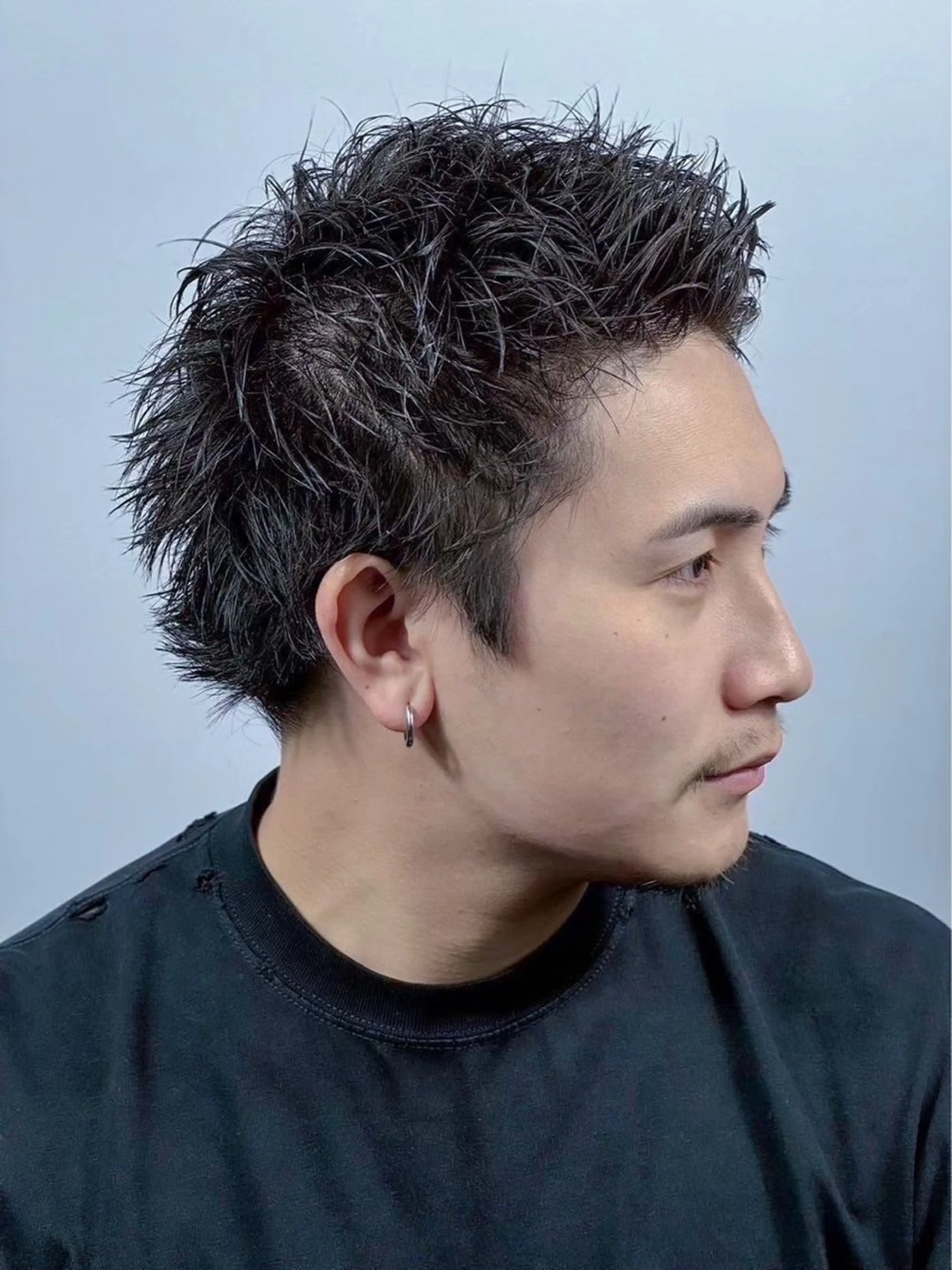 ショート barber shopのヘアスタイル