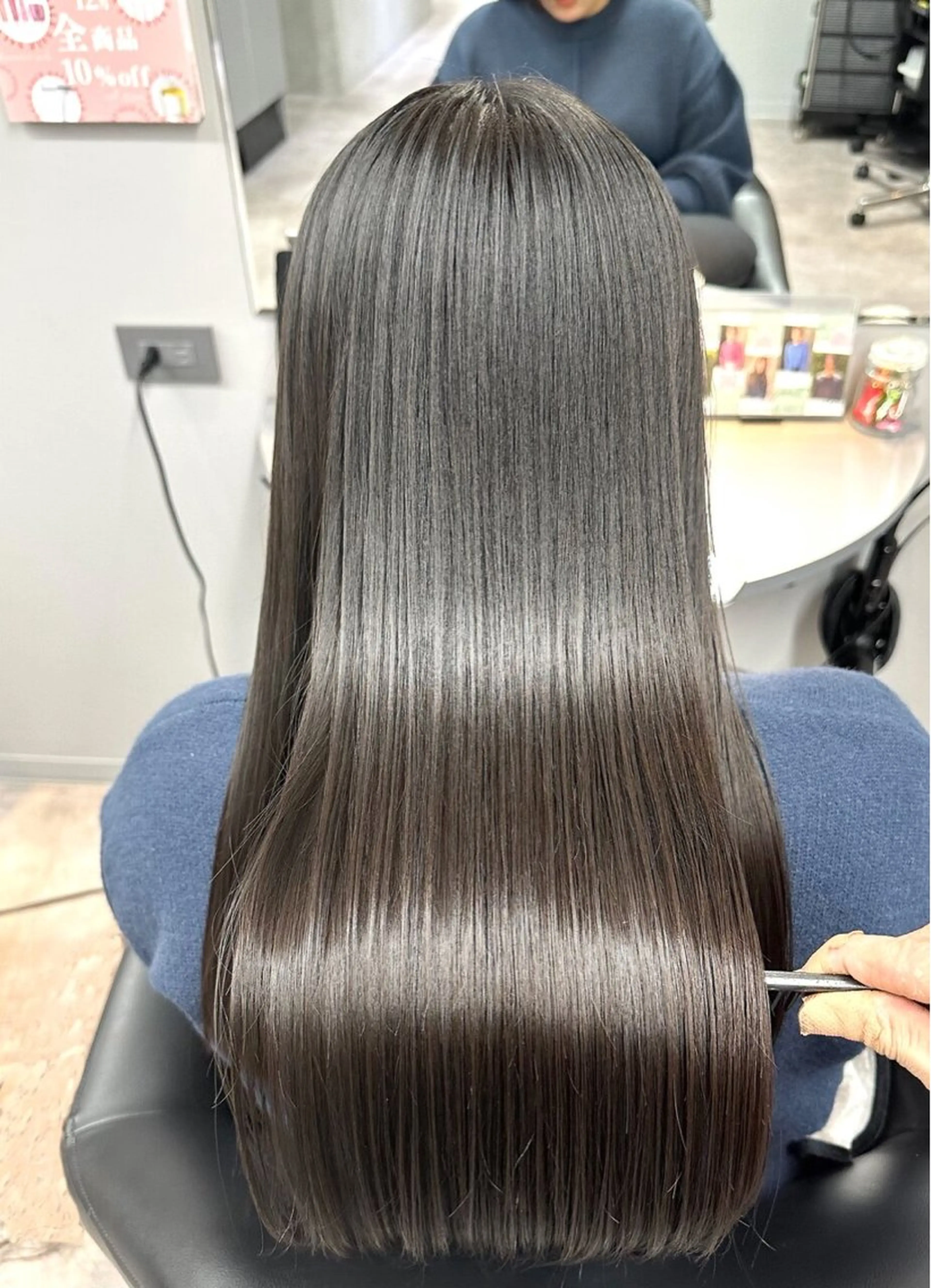 ロング 髪質改善 縮毛矯正 雰囲気似合わせ/ itta𓂃🫧‪のヘアスタイル