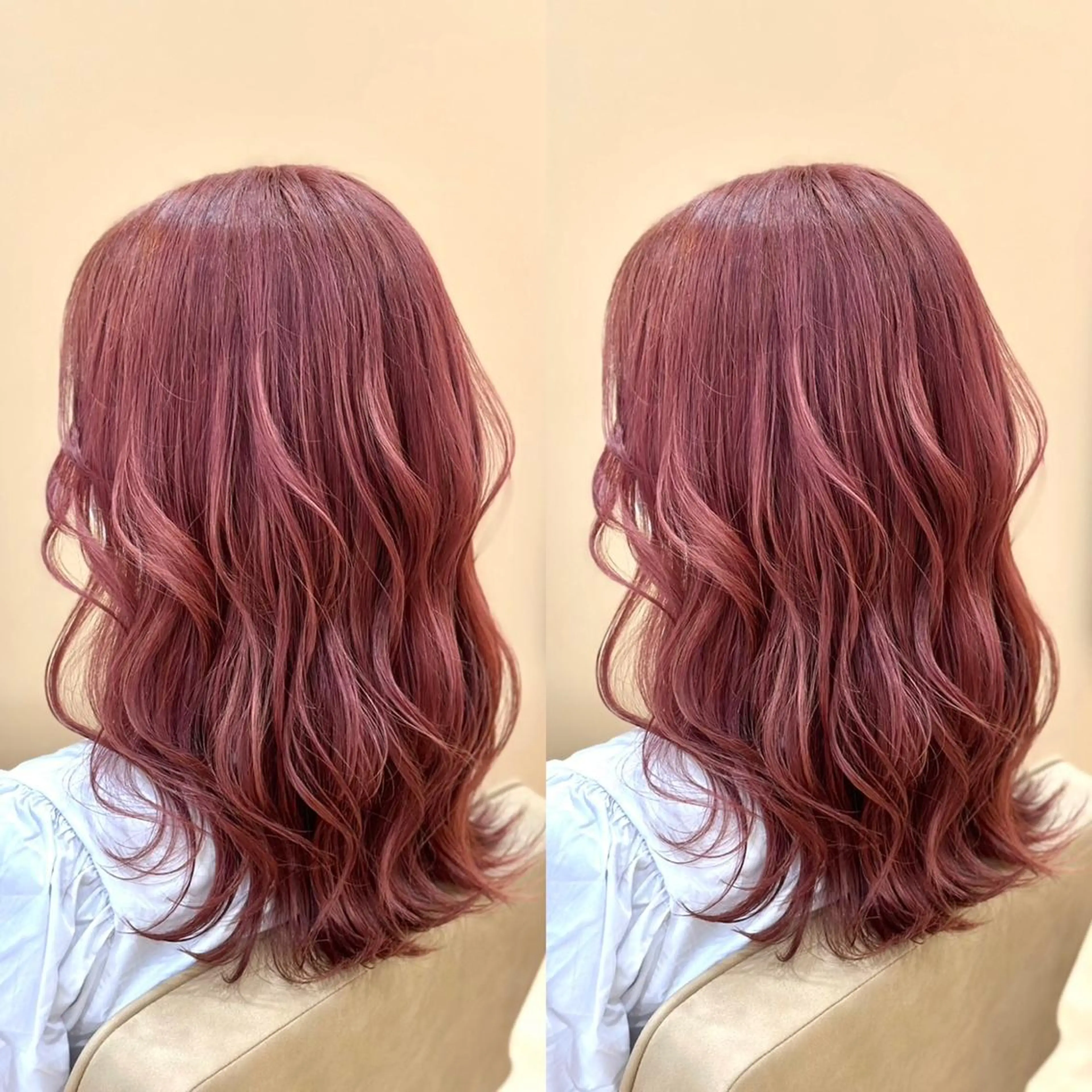 ミディアム カット ヘアカラー owl（オウル）所属・owl（オウル） Momoのヘアスタイル