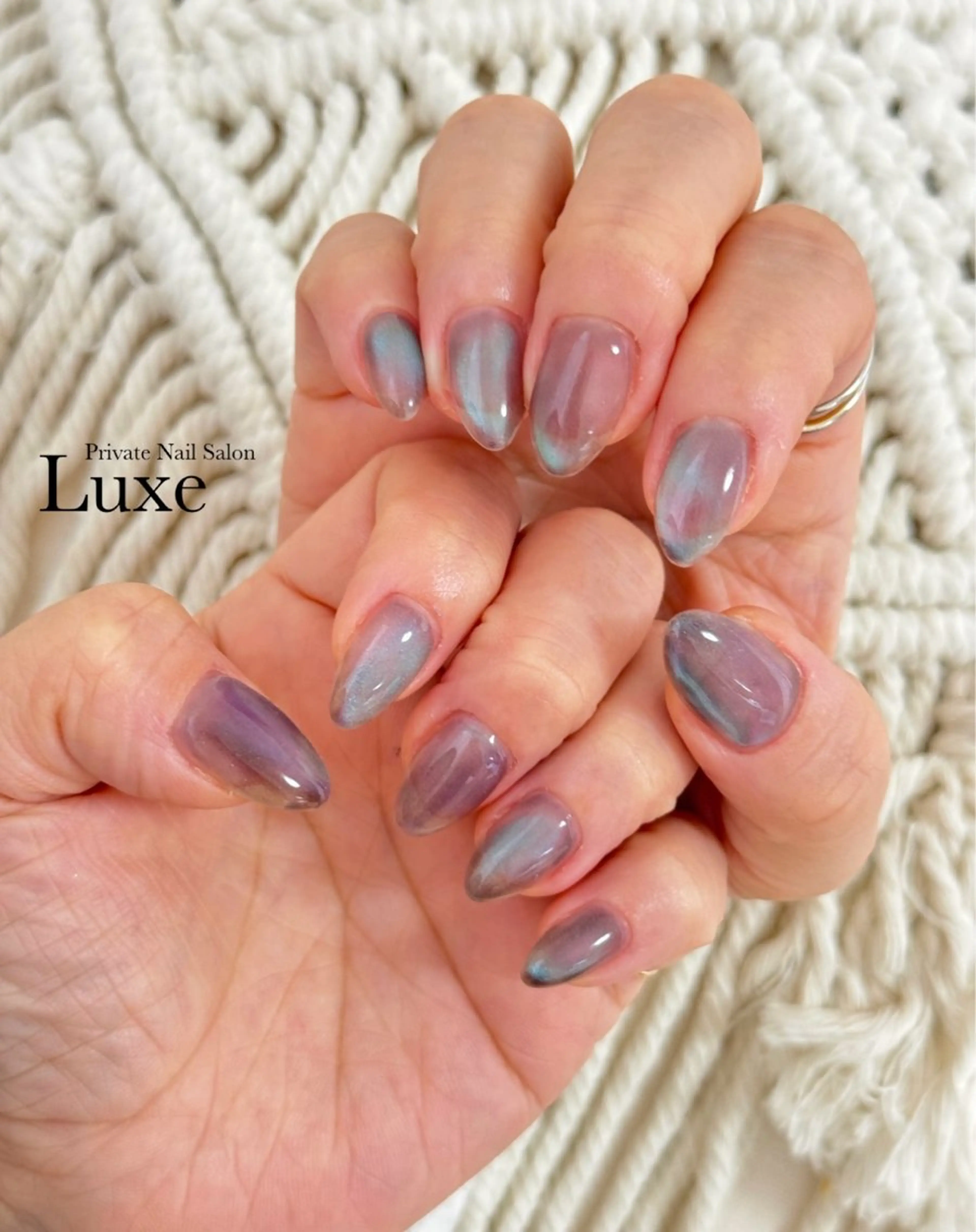 ネイル マグネットネイル Nailsalon   Luxe所属・nail salon Luxe【リュクス】のネイルデザイン