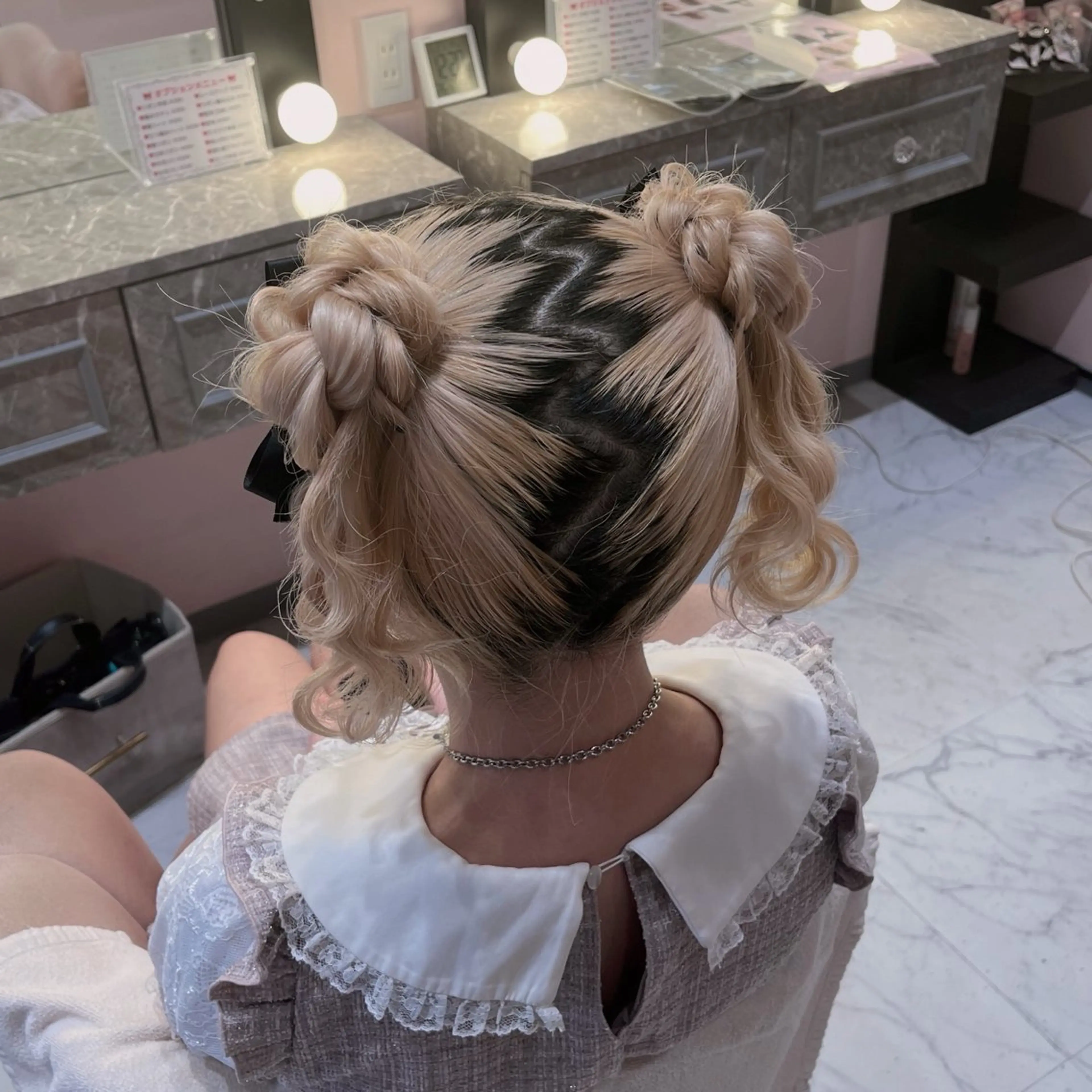 セミロング ヘアアレンジ MILD by 17 秋葉原 ♡みづき♡のヘアスタイル