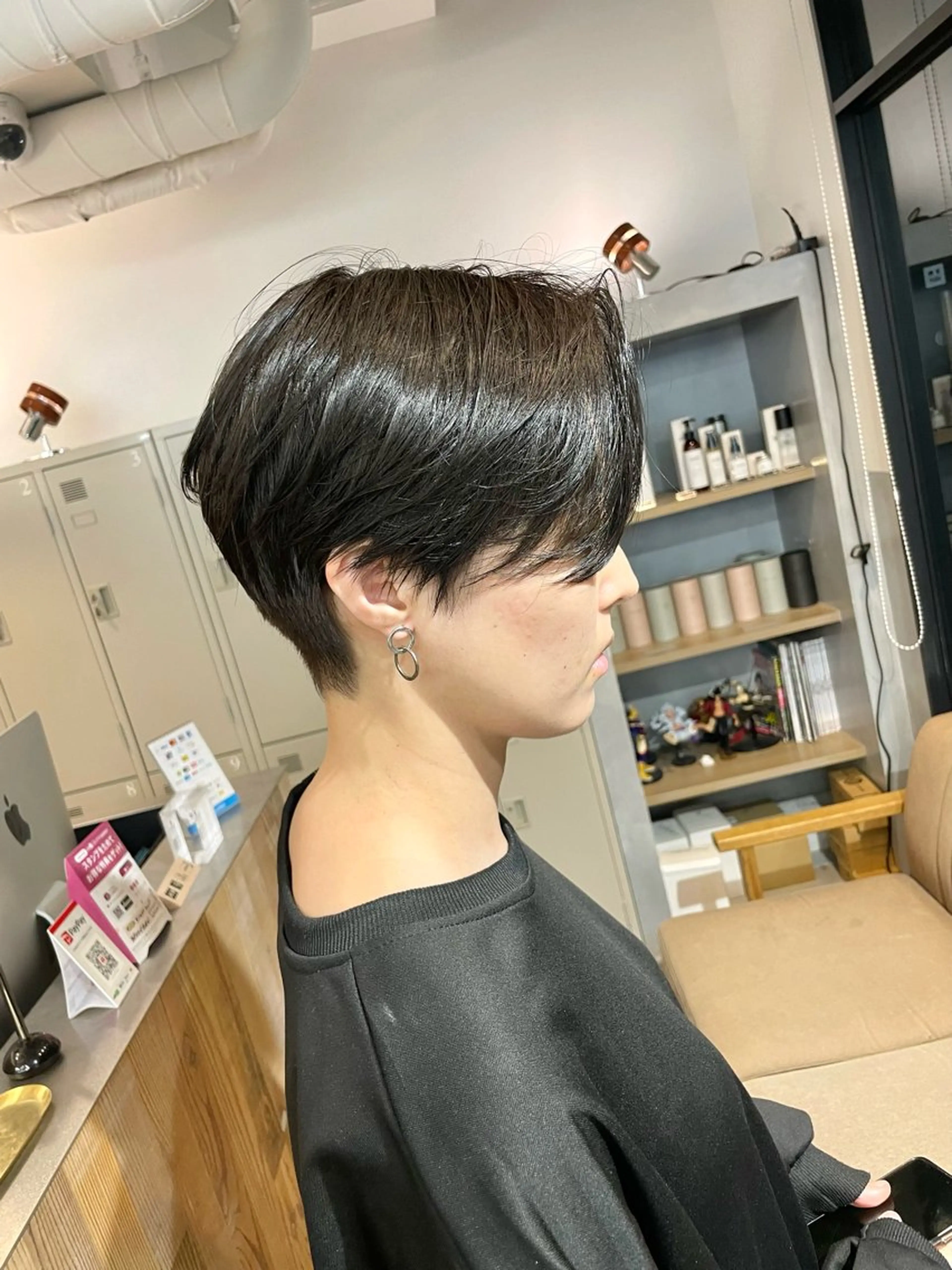 カット+イルミナカラーの写真