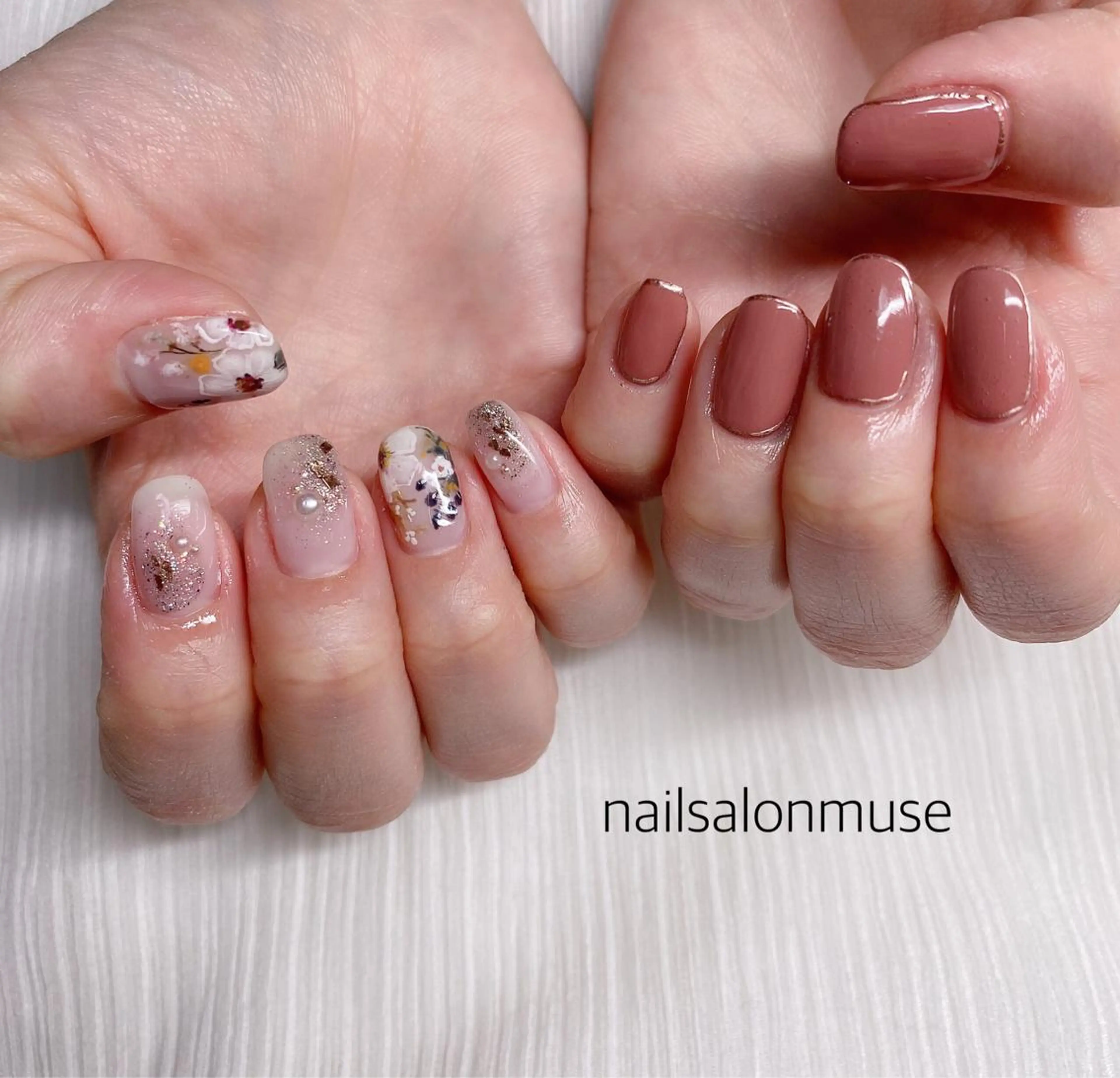 ネイル アートネイル ハンドネイル Nail salon Museのネイルデザイン