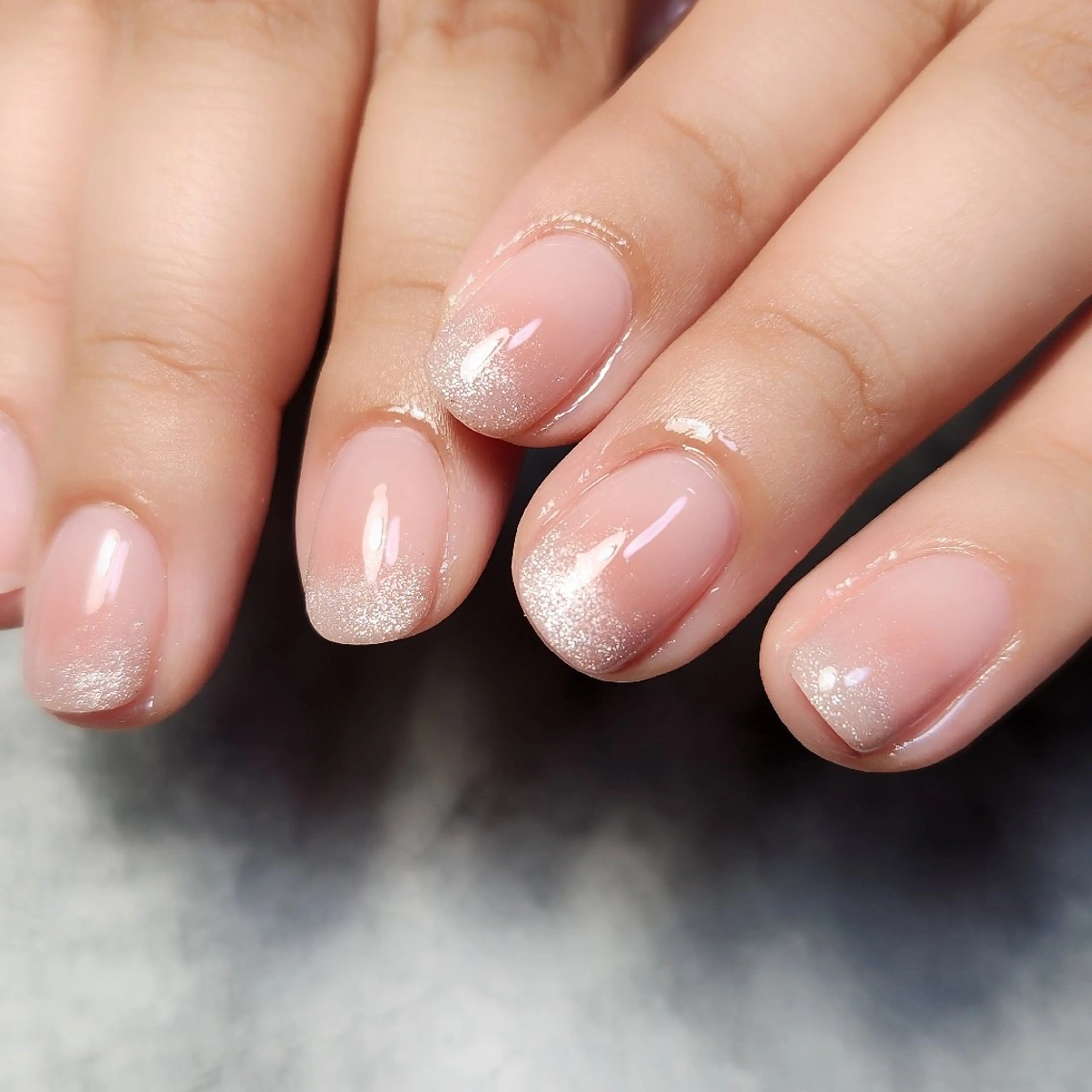 ネイル チークネイル オフィスネイル ハンドネイル 個人サロン saltnailのネイルデザイン