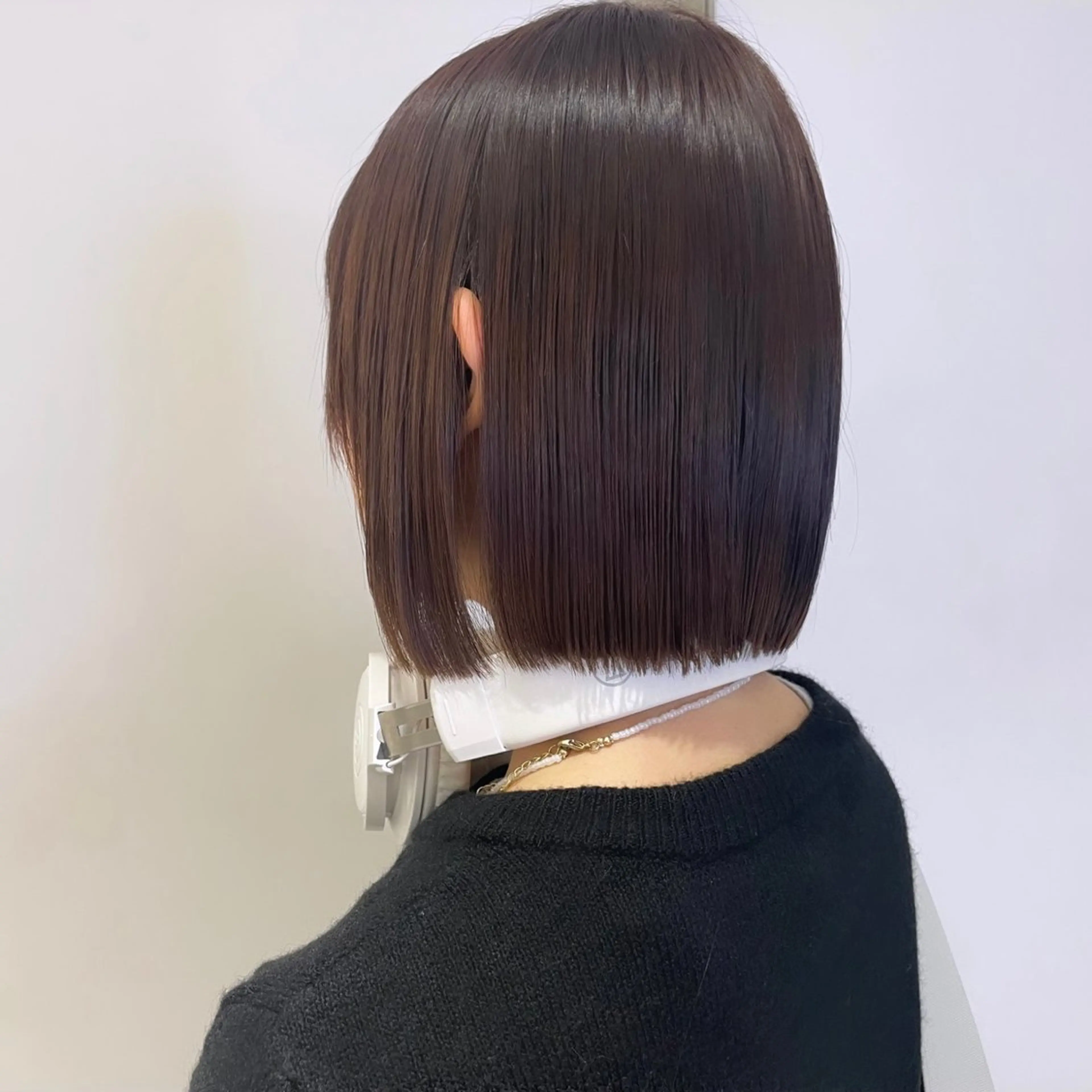 ミディアム カット ボブパーマ ♡ヨシカワハナコのヘアスタイル