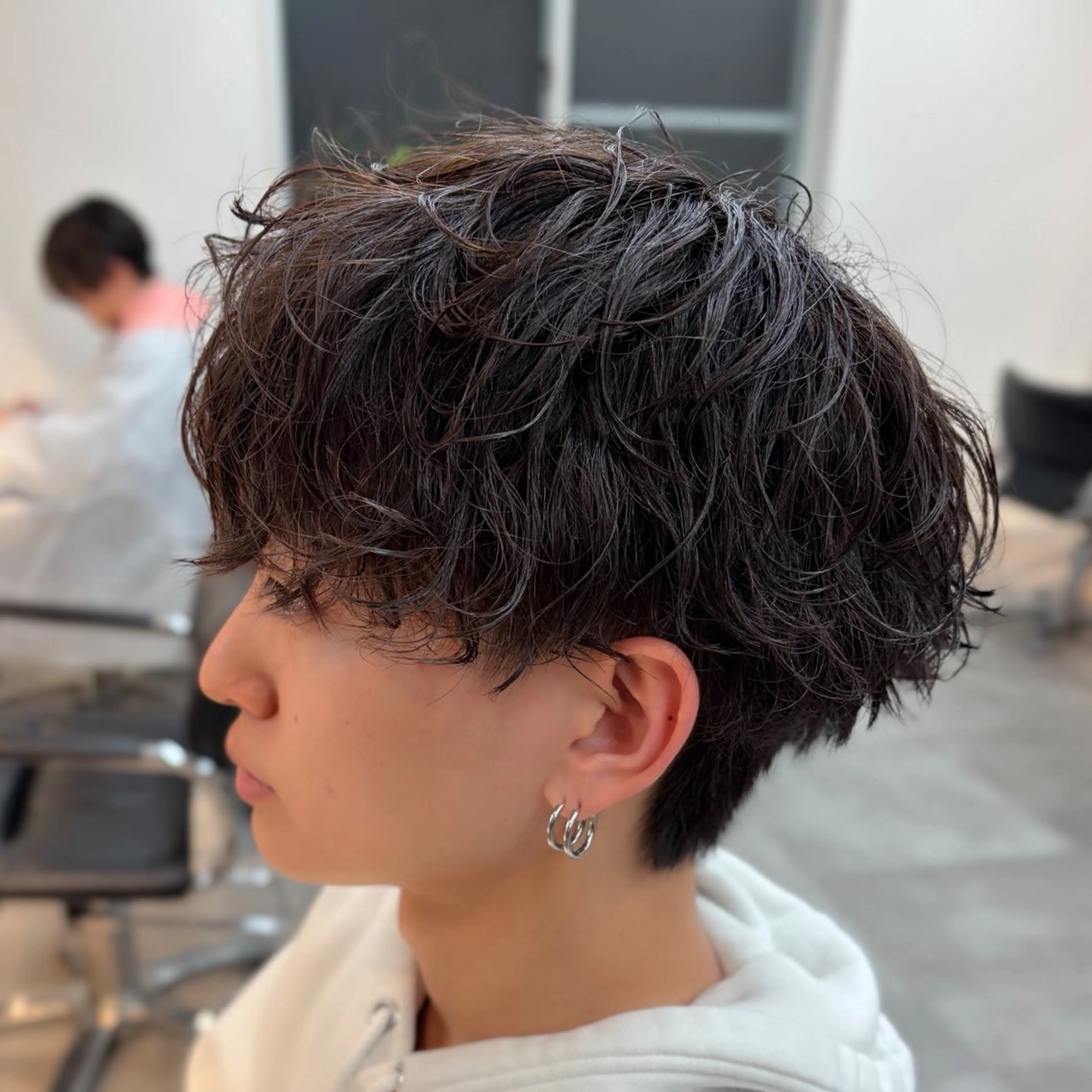 パーマ メンズ マッシュ メンズパーマ カット パーマ 男の理想を叶える🔥 メンズパーマ特化|関のヘアスタイル