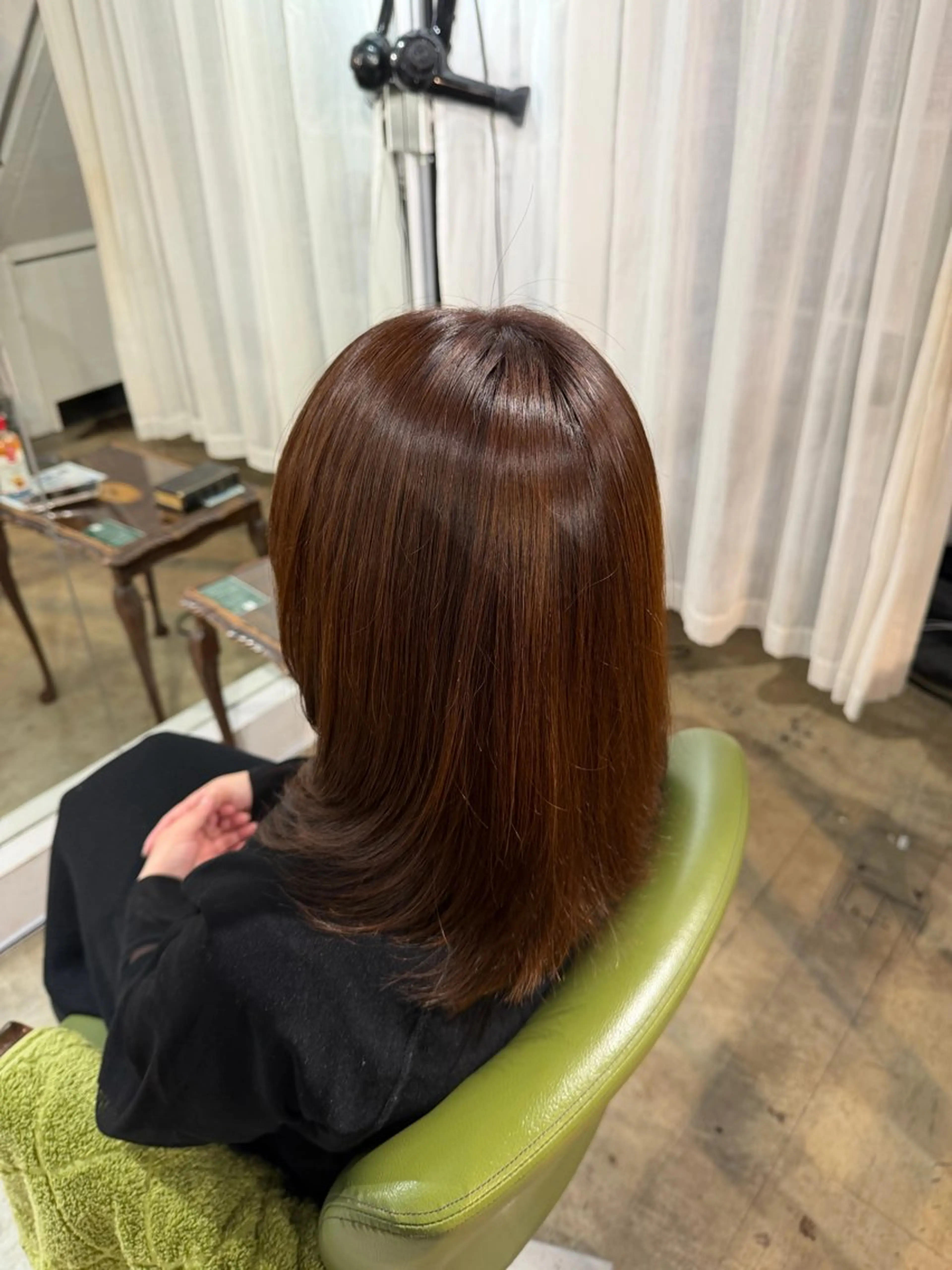カラー ヘアカラー くま🌷透明感 🫧ナチュラルカラーのヘアスタイル