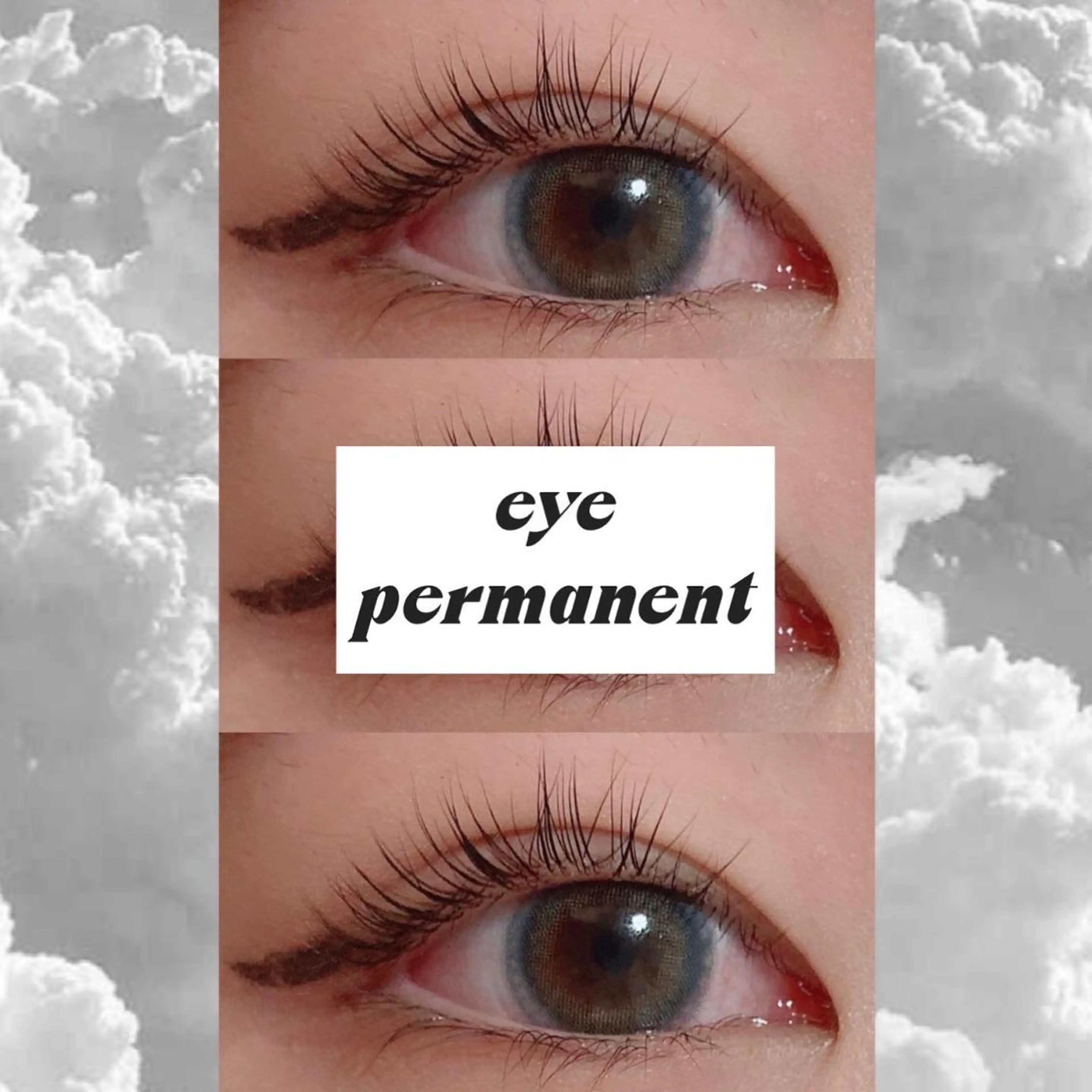 マツエク・マツパ 束感まつ毛 フラットラッシュ 韓国風マツエク まつげパーマ 一重×まつ毛パーマ orihara𐙚 まつげパーマ/眉毛のマツエク・マツパデザイン