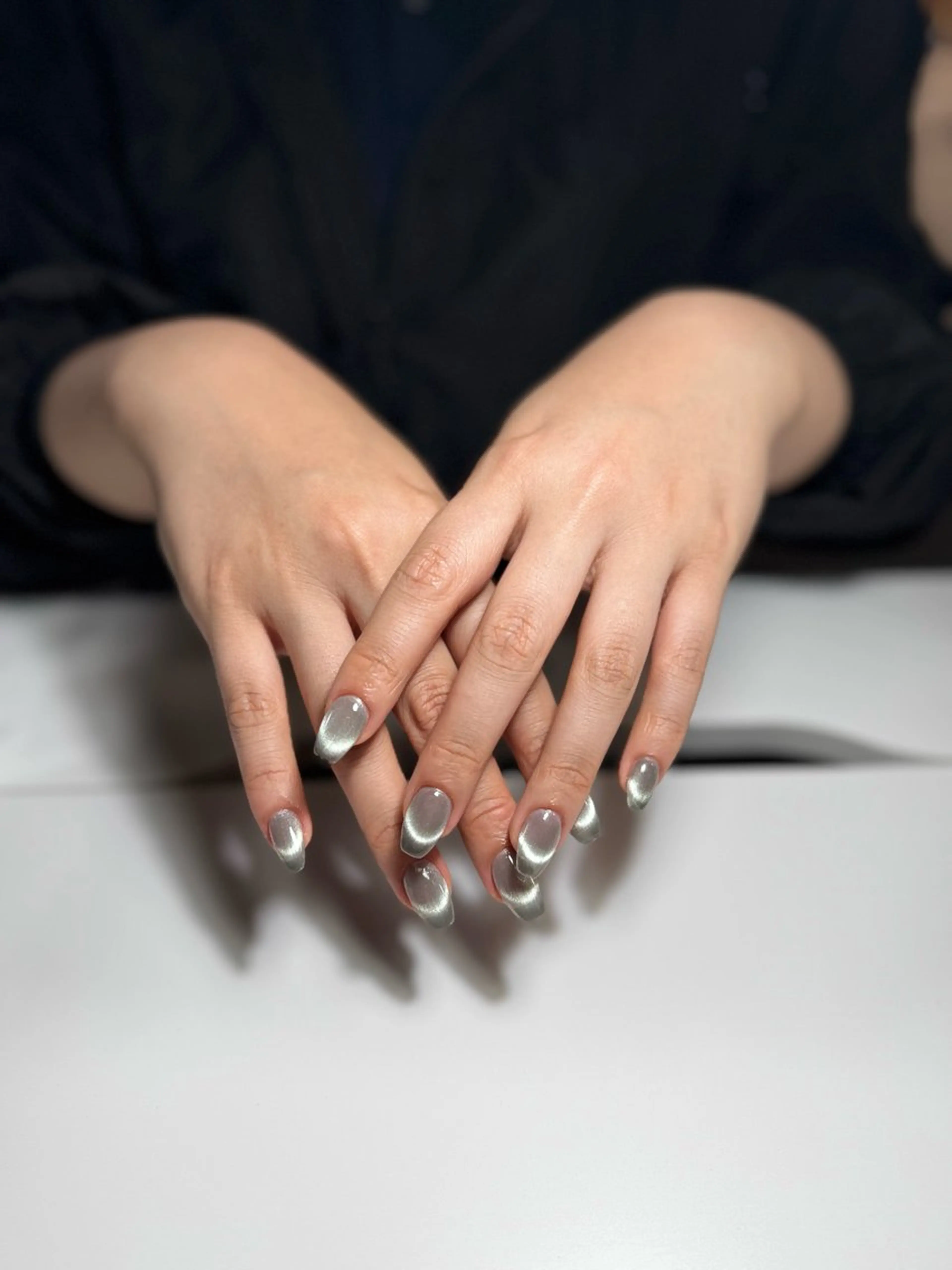 ネイル オーロラネイル チークネイル フットネイル フレンチネイル ジェルネイル Nichi Nailsのネイルデザイン