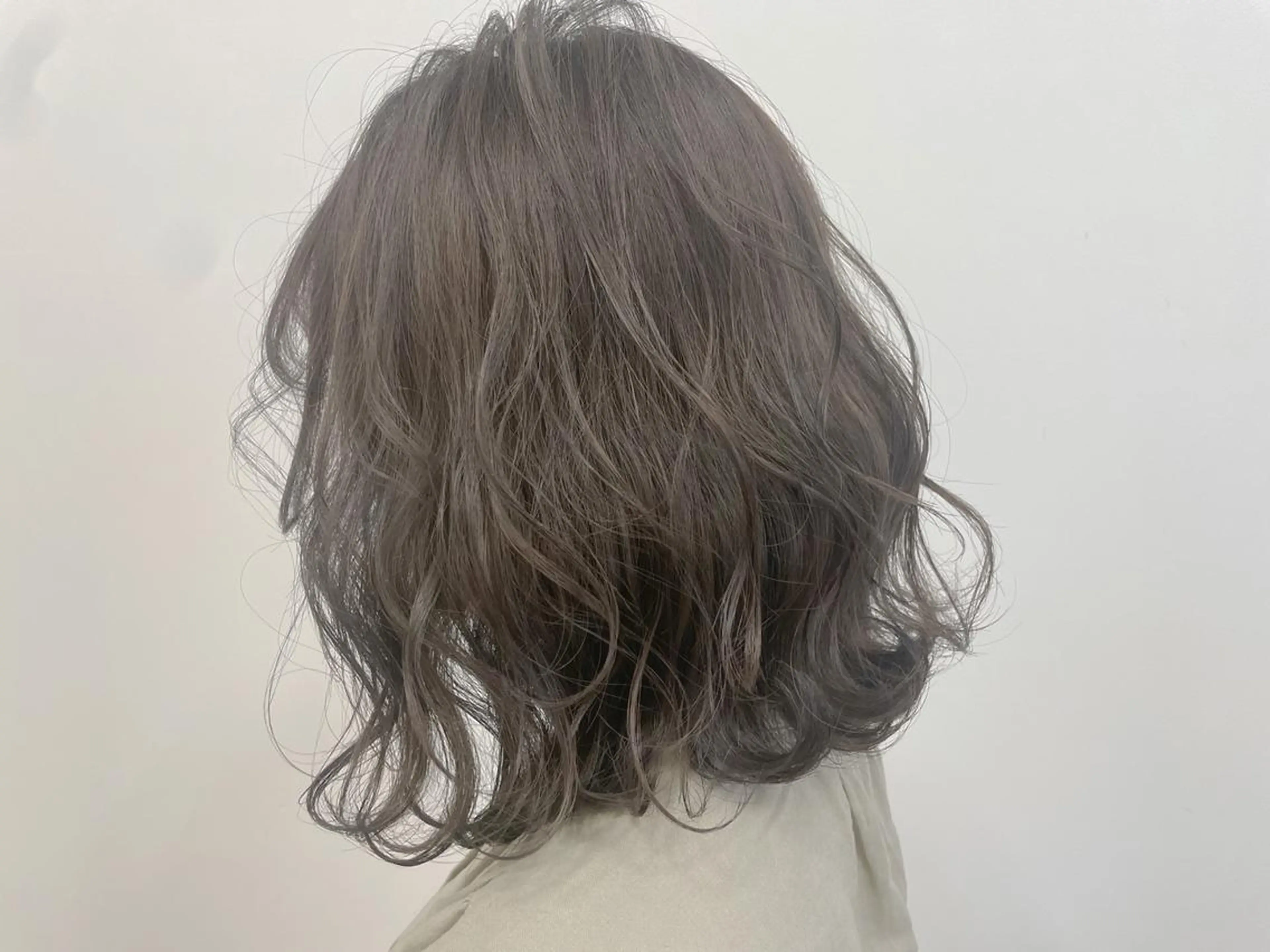 ミディアム カラー ba_boo 福岡店のヘアスタイル