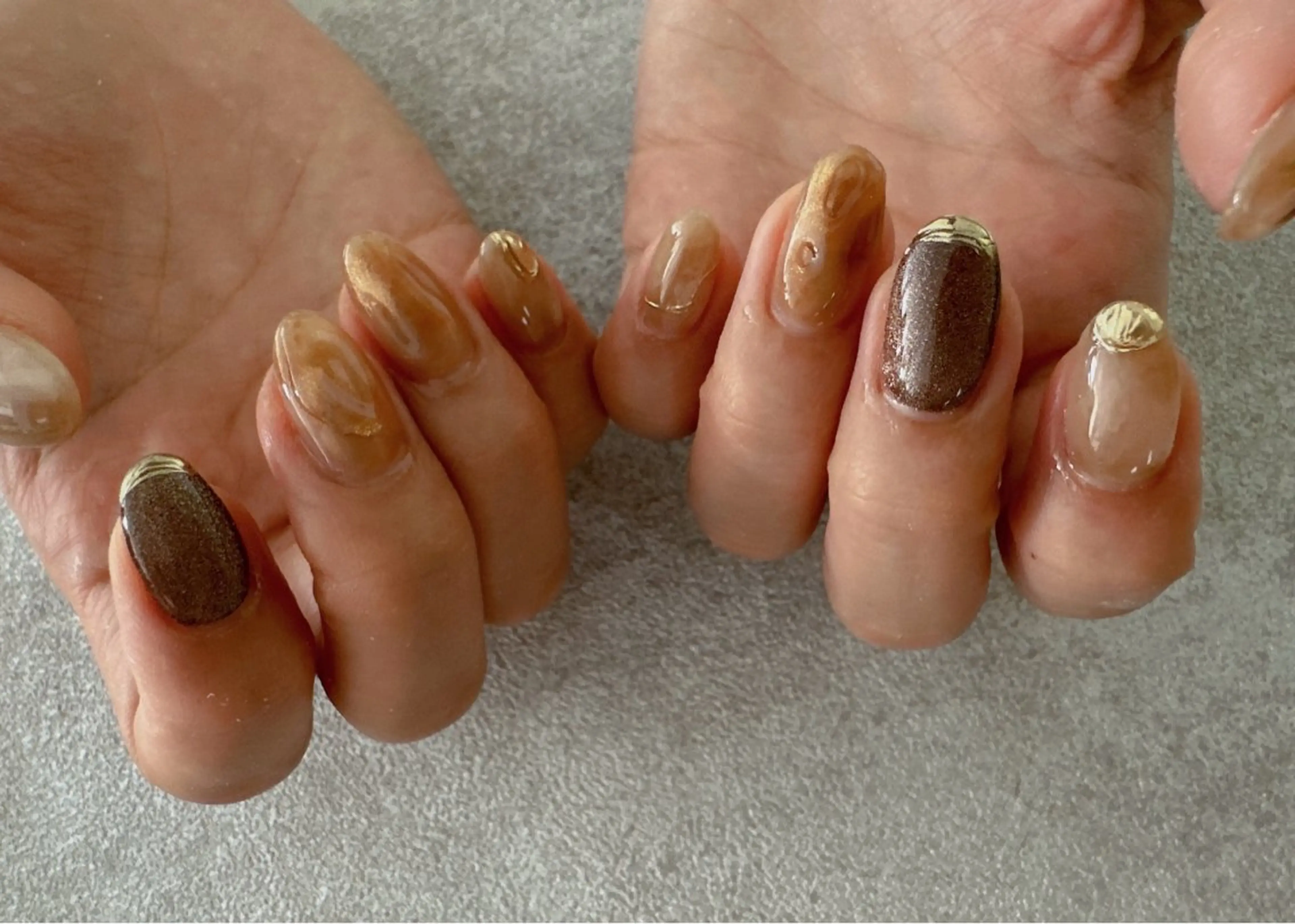 ネイル Platluce. YU-RIのネイルデザイン