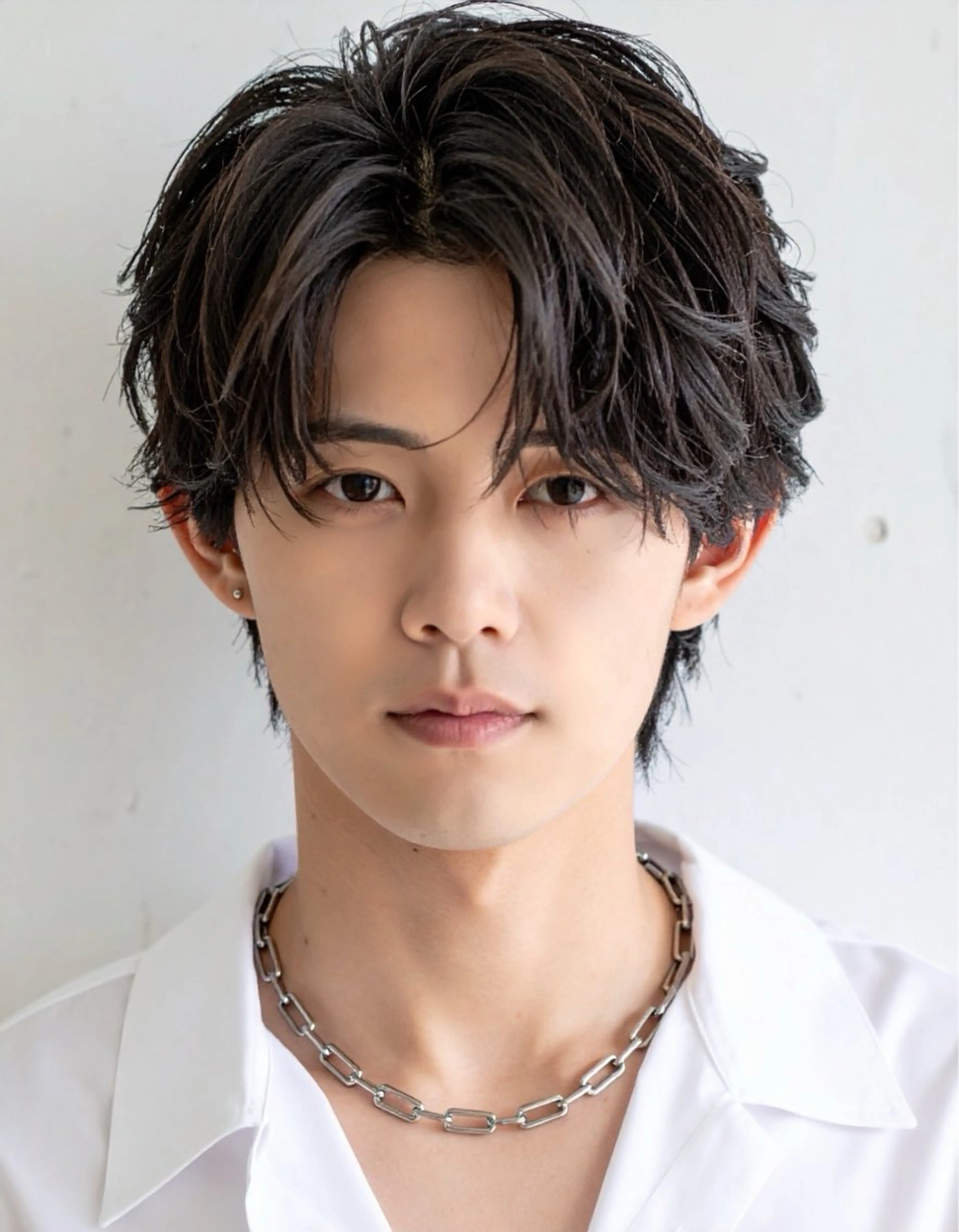 【部分デザイン】カット＋ポイントパーマ＋トリートメントの写真