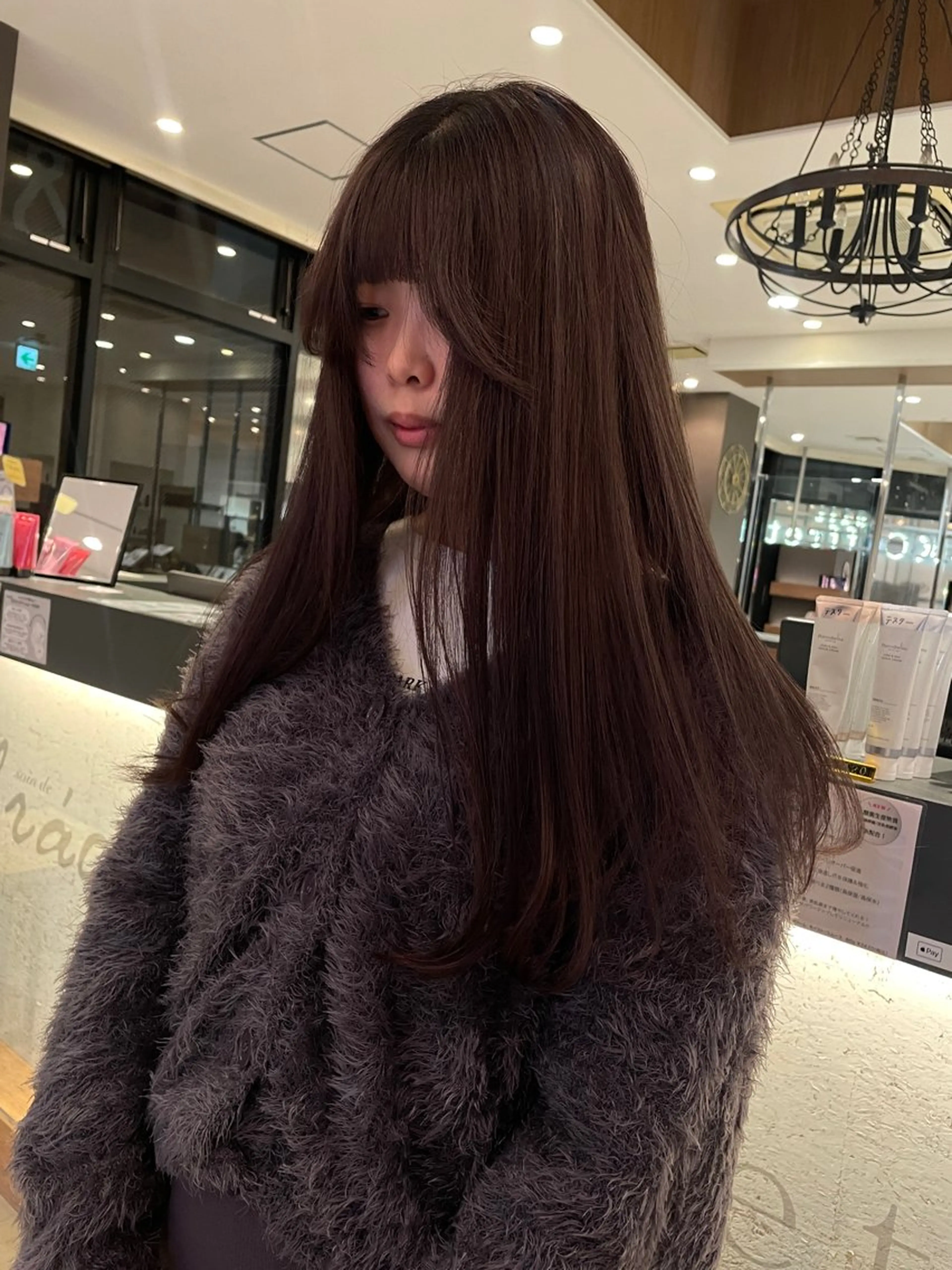 ロング カラー ヘアカラー 堀江／韓国・透明感 カラー／みずき🐩のヘアスタイル