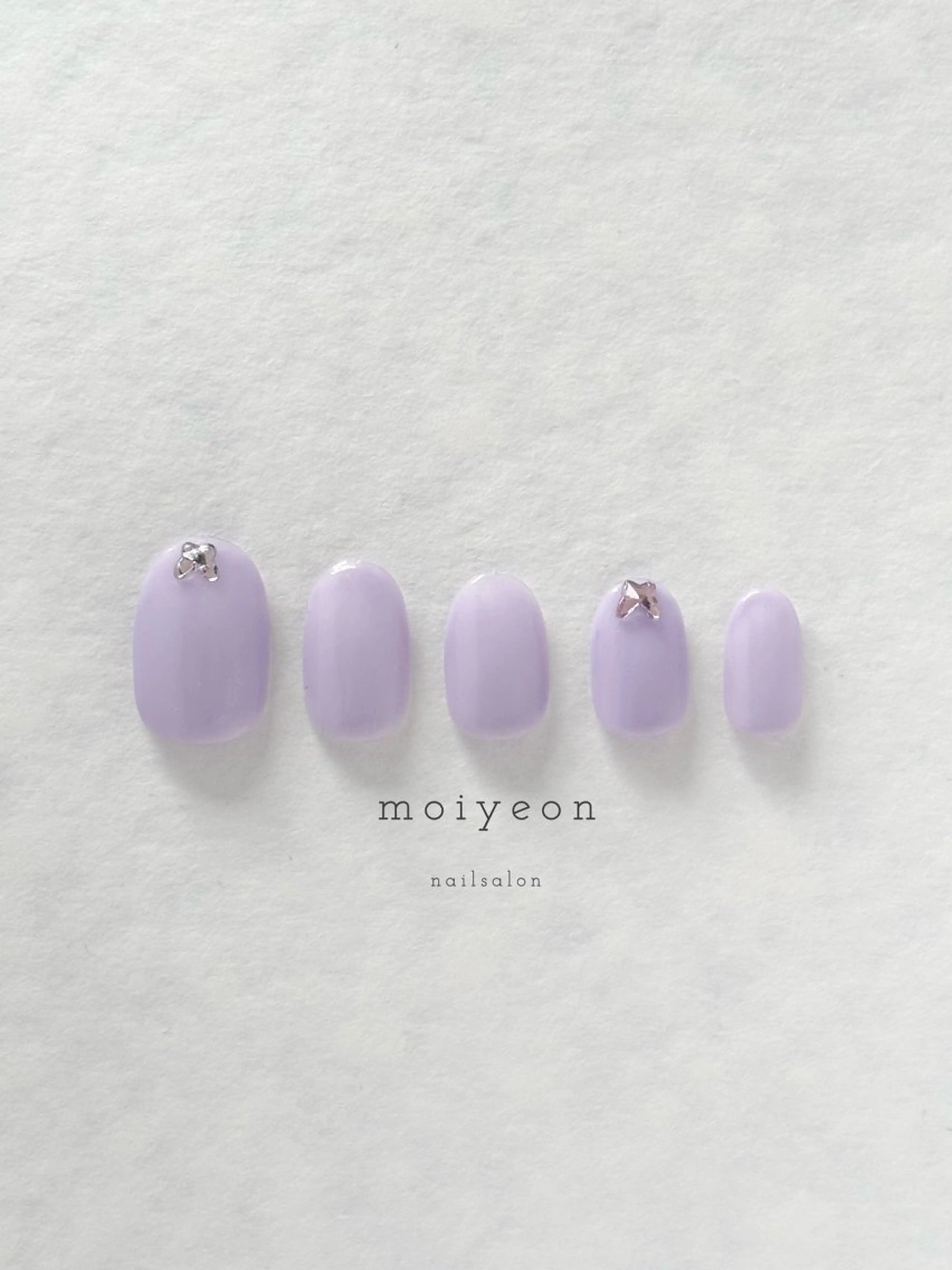 ネイル ワンカラーネイル 市川 沙希子のネイルデザイン