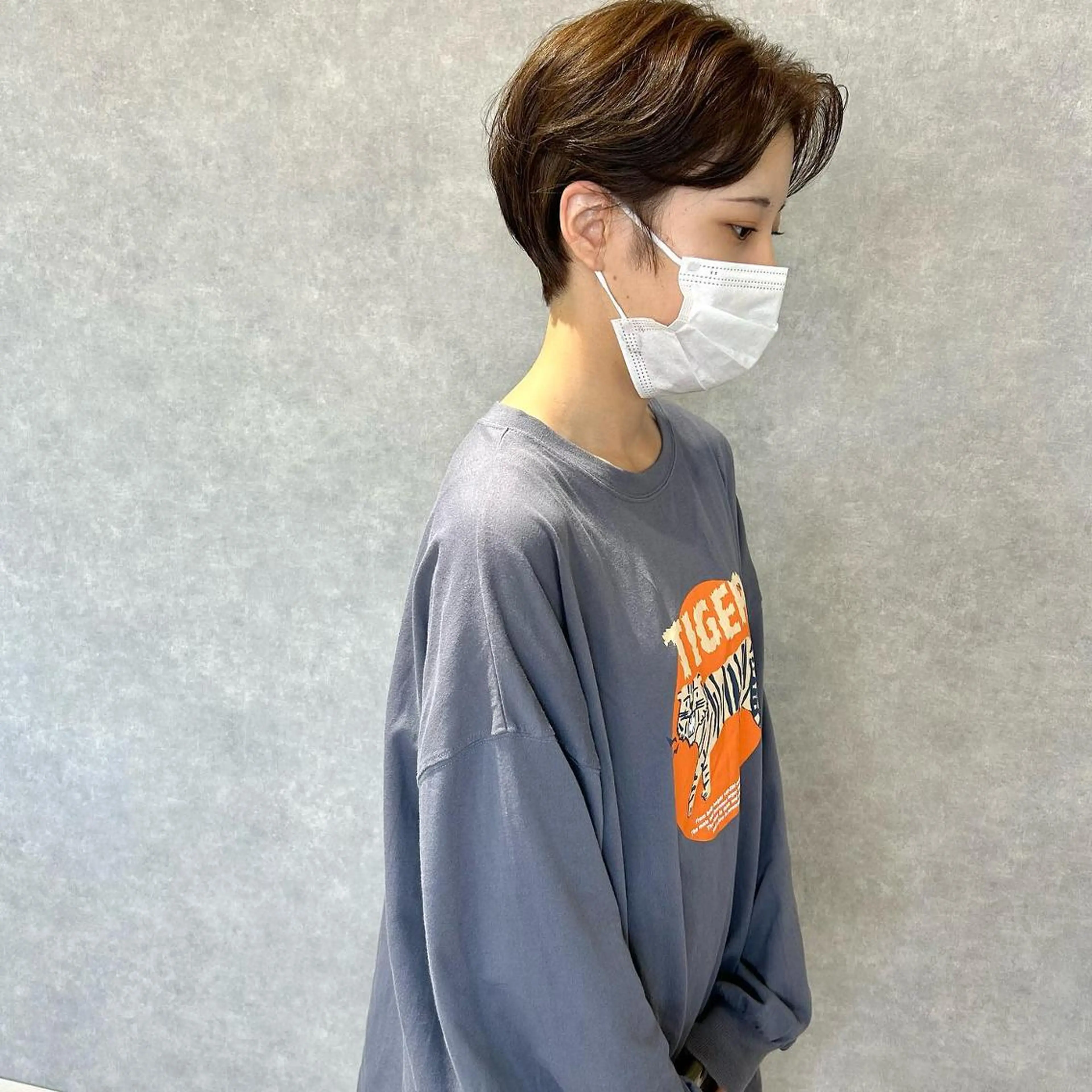 ショート 河原 亮のヘアスタイル