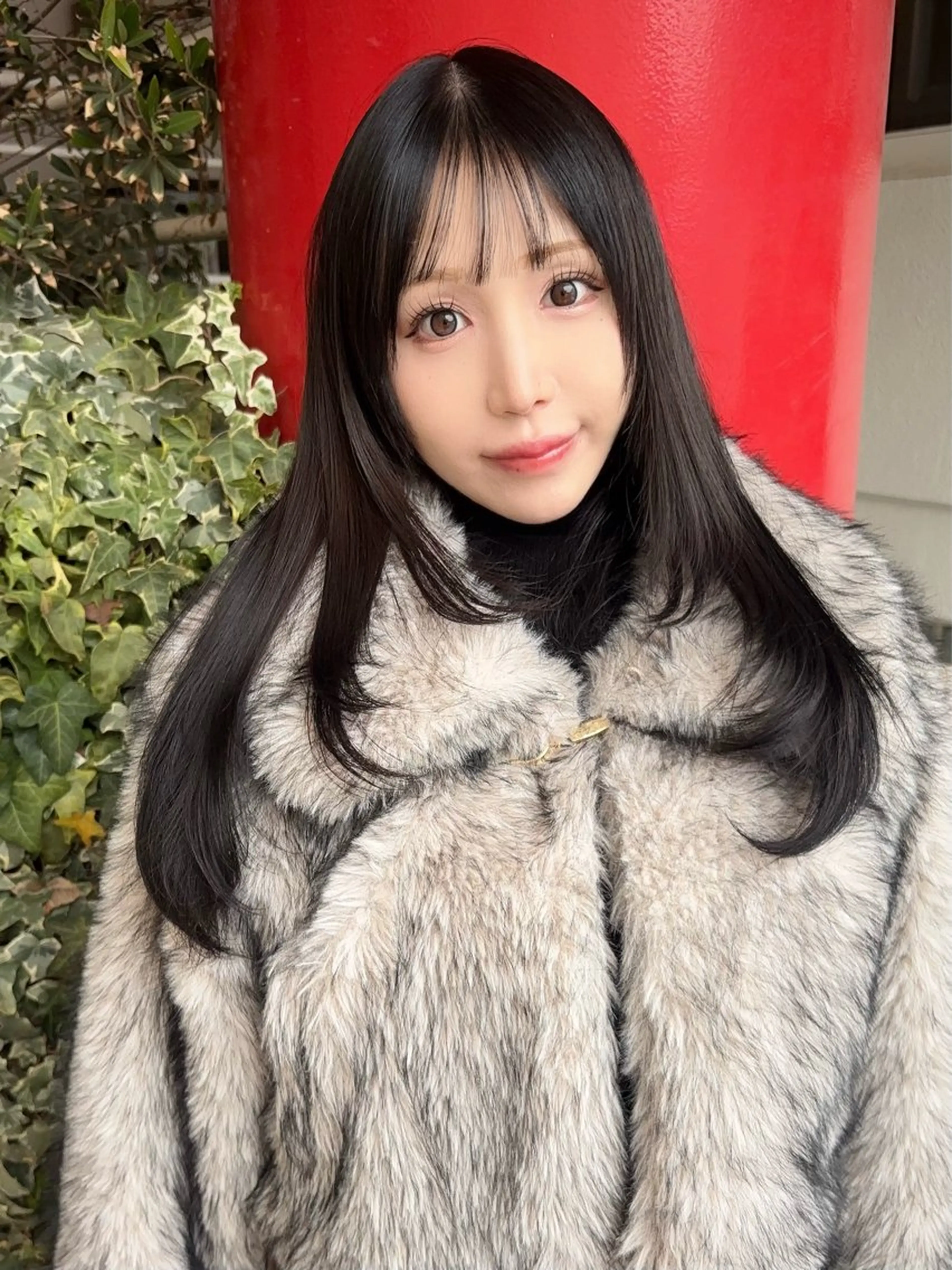 ロング 前髪&顔周りカット/ 韓国レイヤー/シバタのヘアスタイル