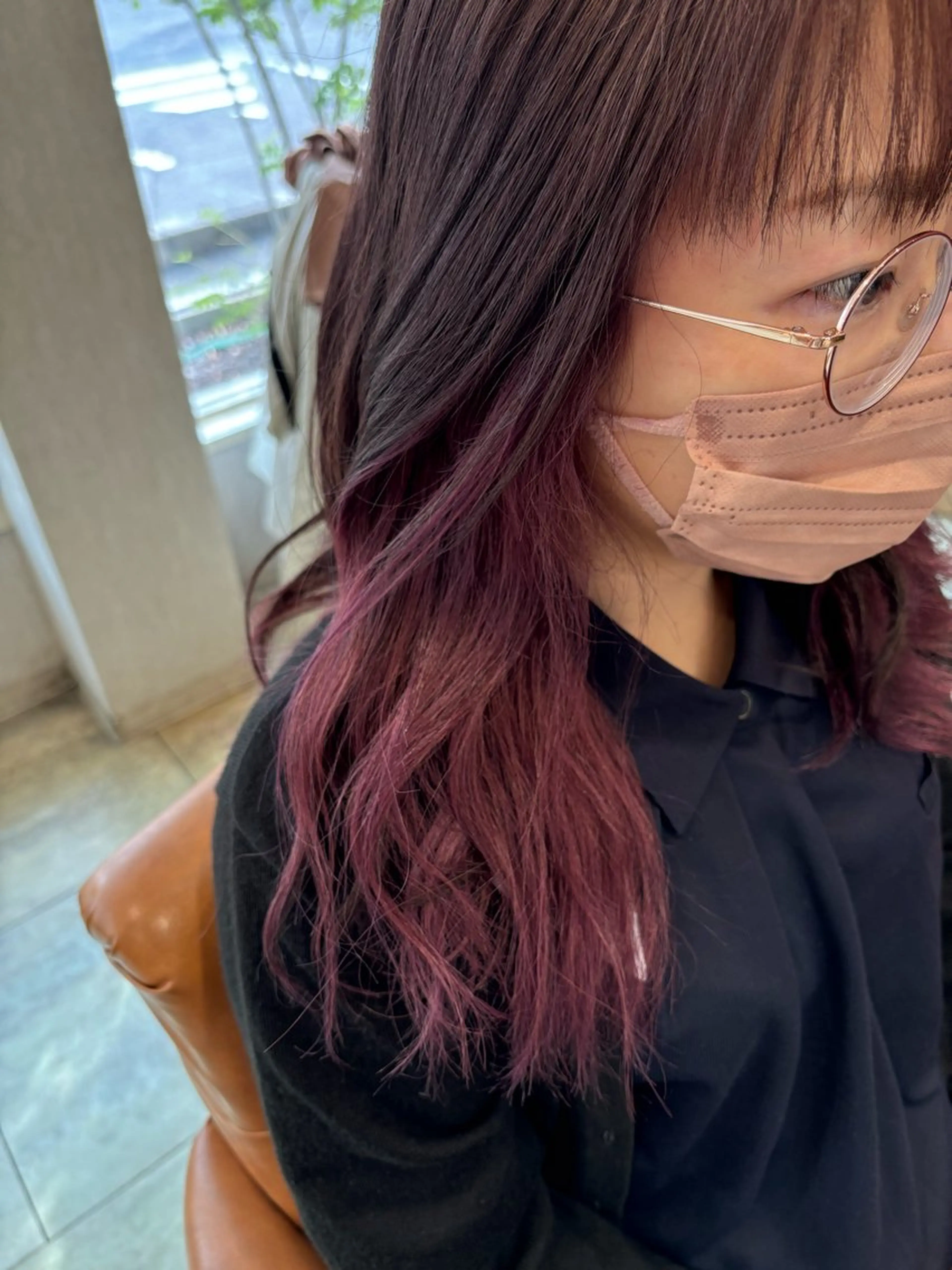 ロング トリカイ コノハのヘアスタイル