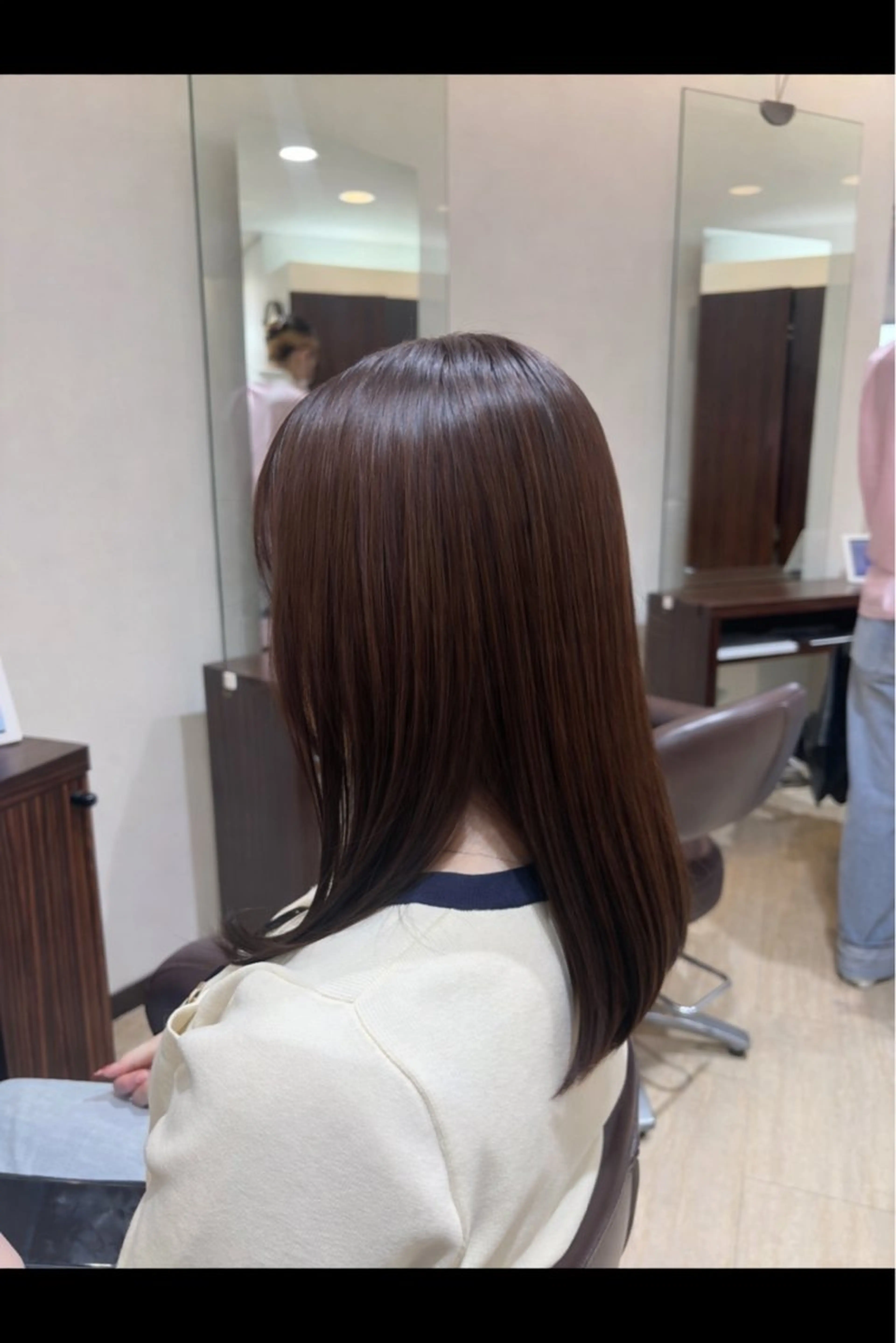 ミディアム ヘアカラー 鎌田 翔也のヘアスタイル