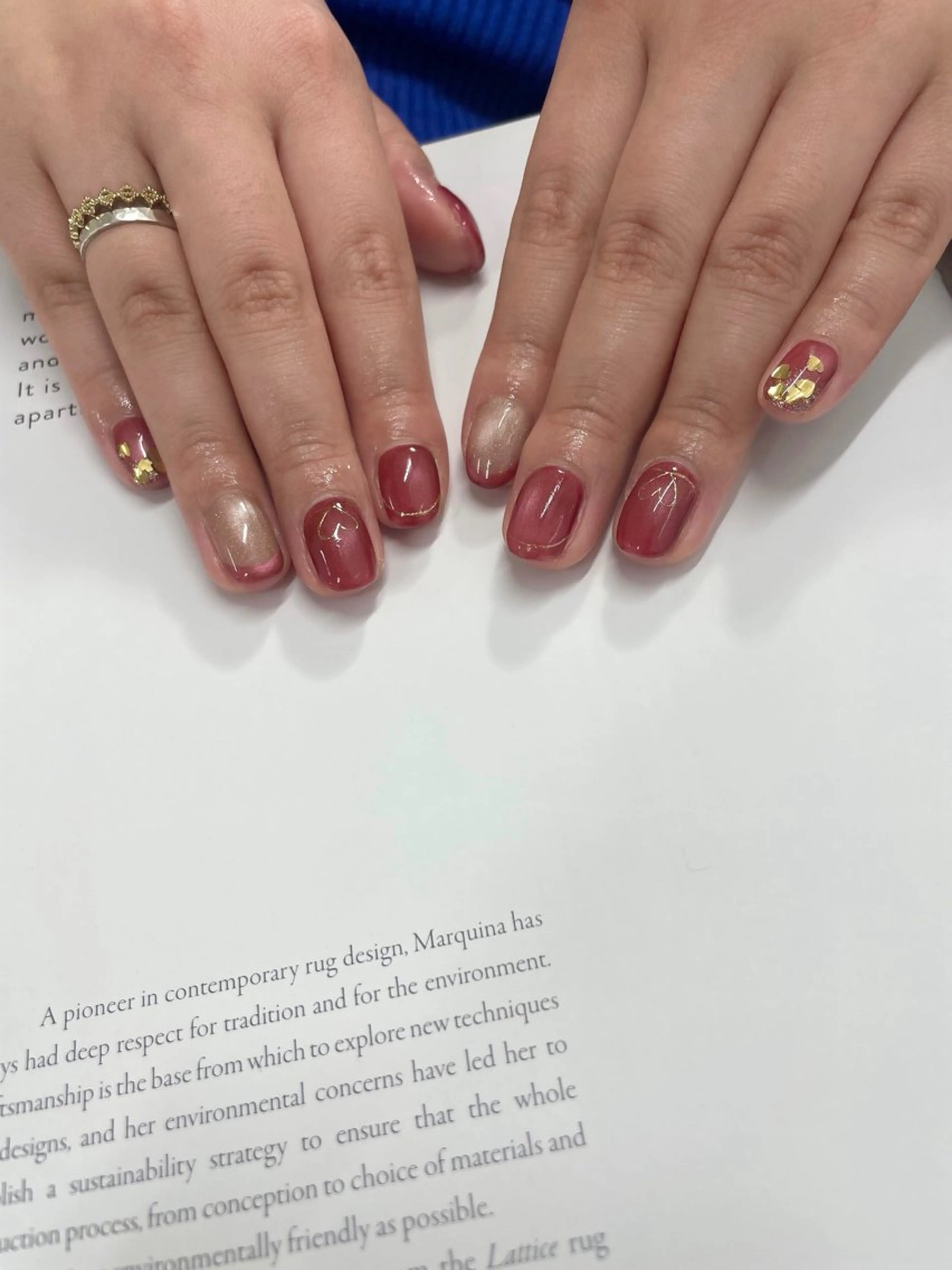 ネイル ハンドネイル nuás所属・nuás ニュアーズ  miaのネイルデザイン