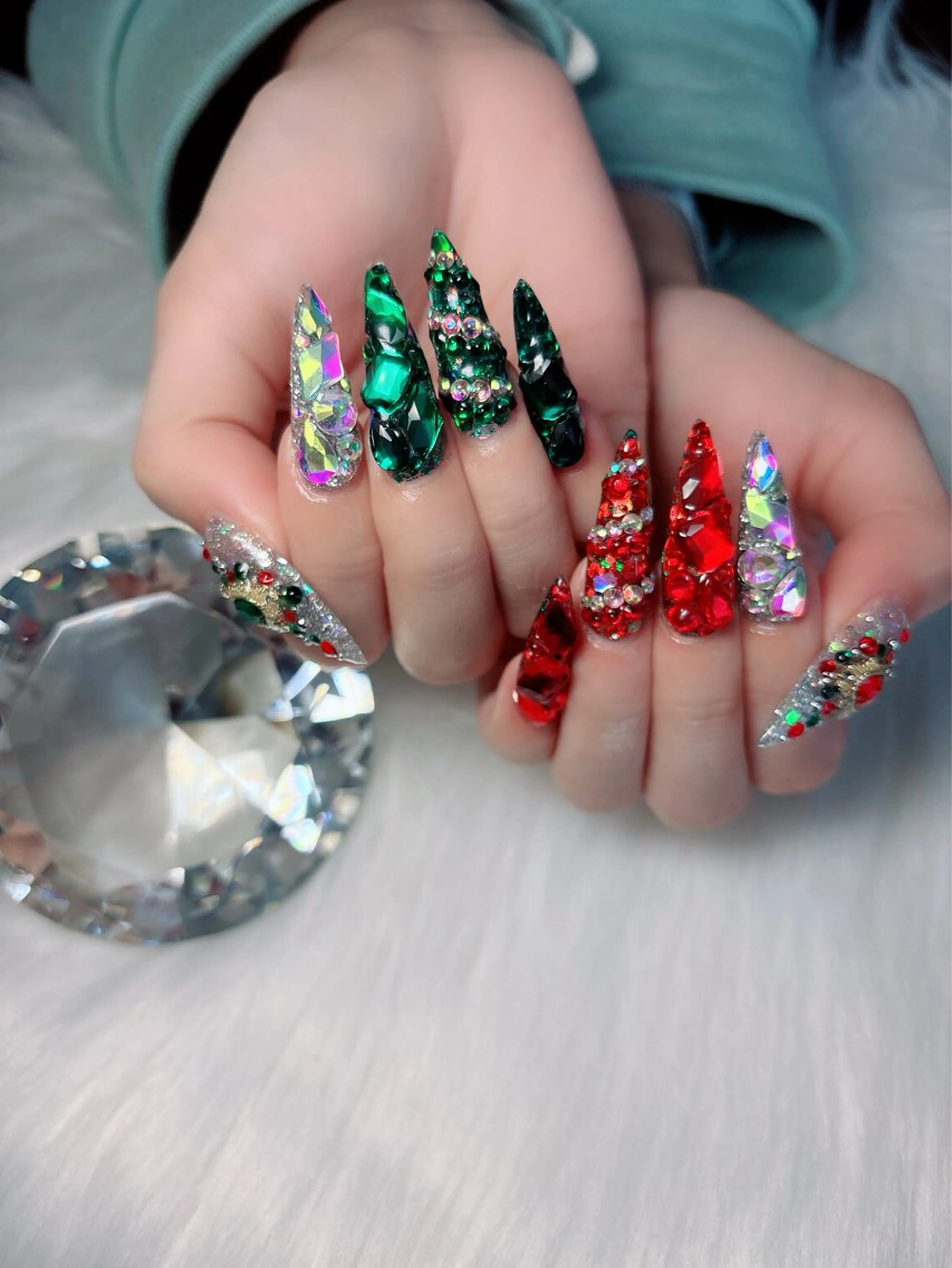 ネイル ロングネイル ハンドネイル salon de belnetta所属・kayo 💅のネイルデザイン