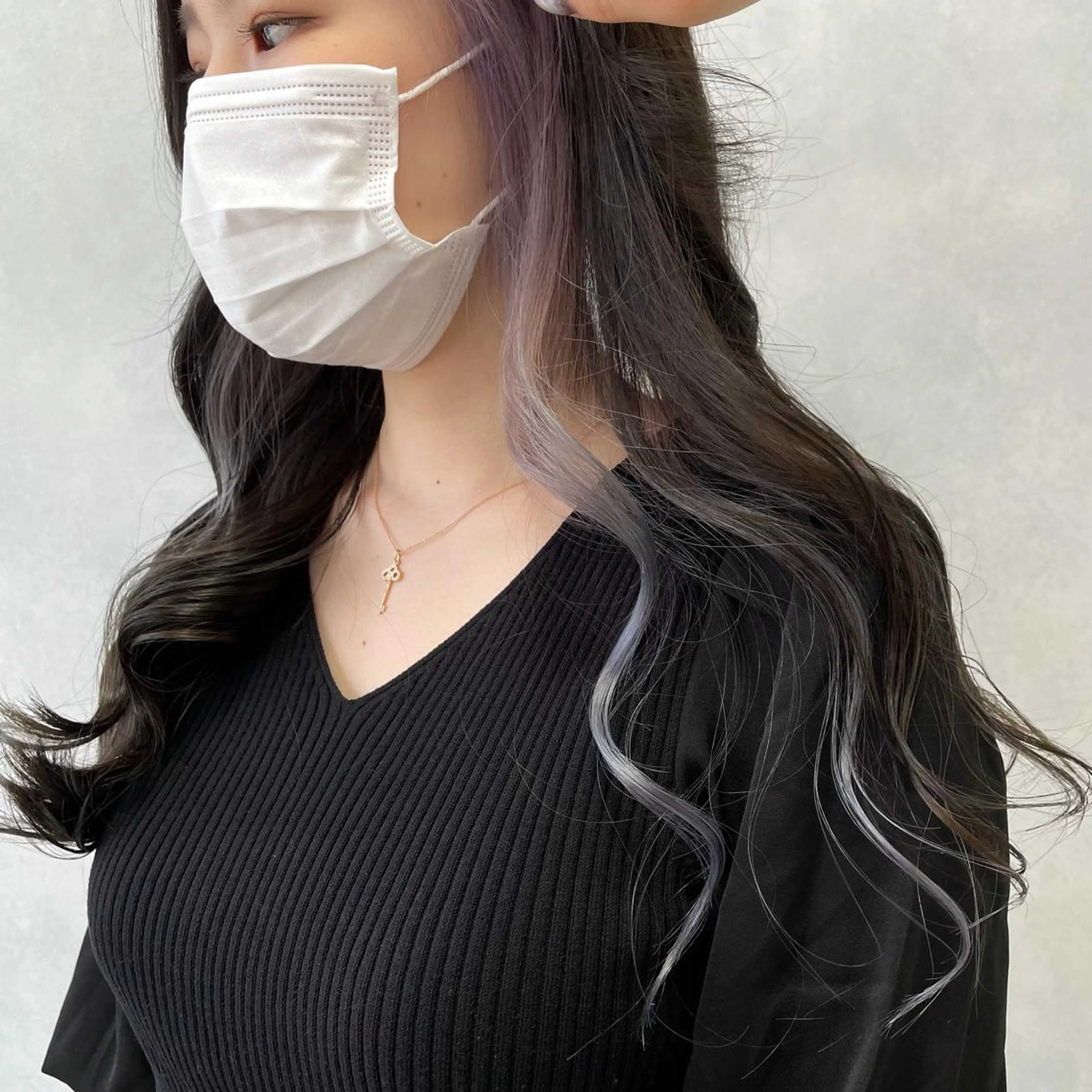 セミロング ヘアカラー トリートメント ✨ブリーチ特化✨ 💚Acchon💚のヘアスタイル