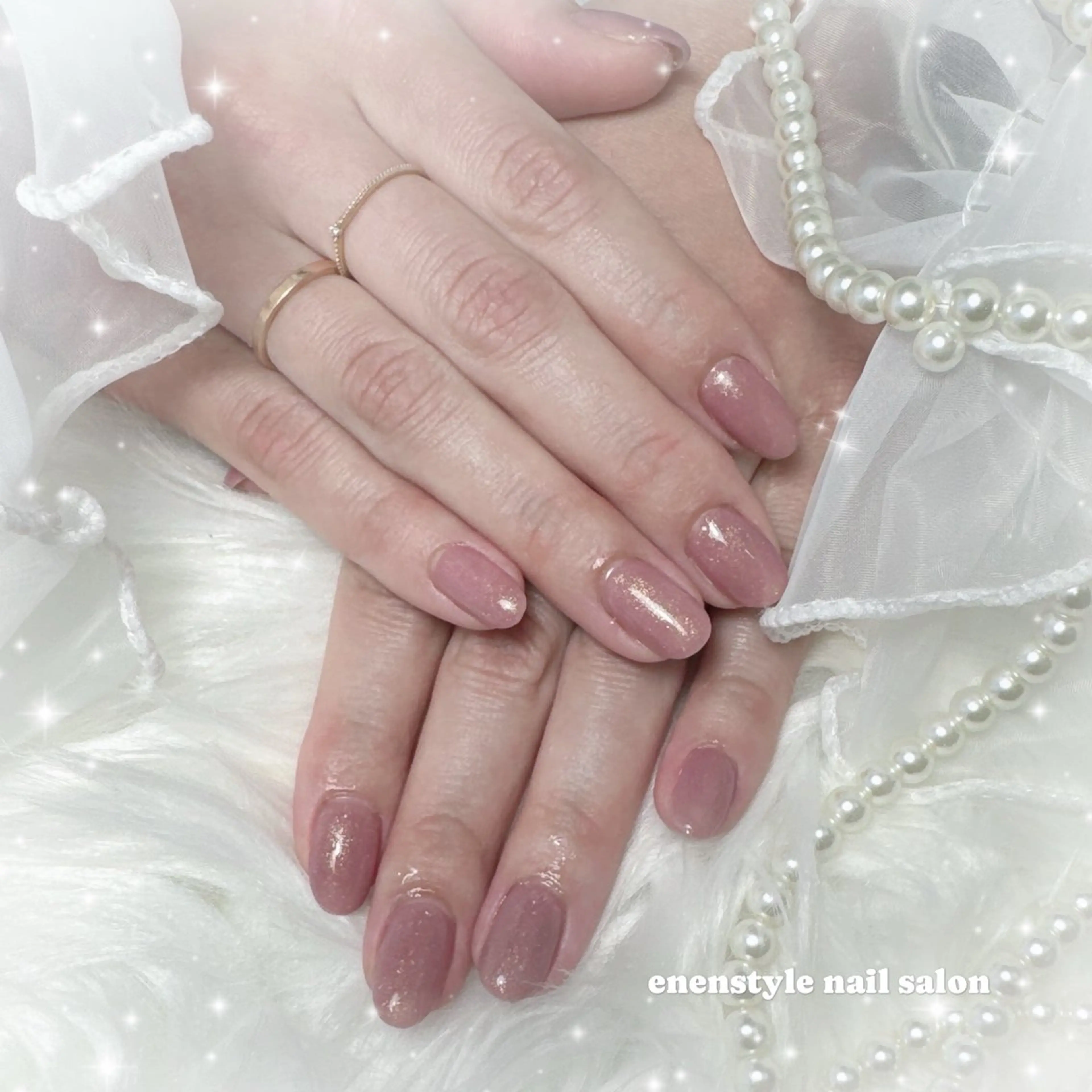 ネイル ラメ(グリッター) ワンカラーネイル enenstyle Porcelarts & Nail Salon所属・enenstyle あやの💌のネイルデザイン