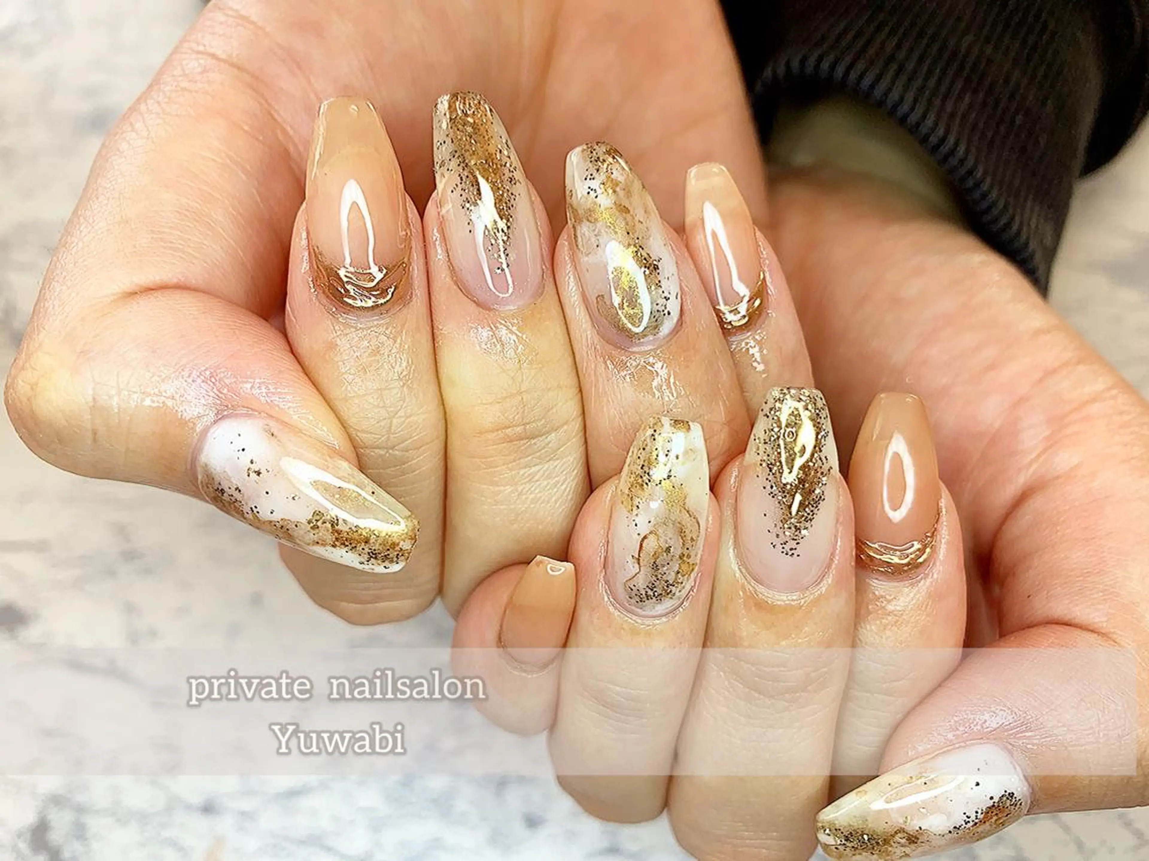 ネイル ハンドネイル フットネイル Yuwabi Nail所属・Mimore ミモア 水戸のネイルデザイン