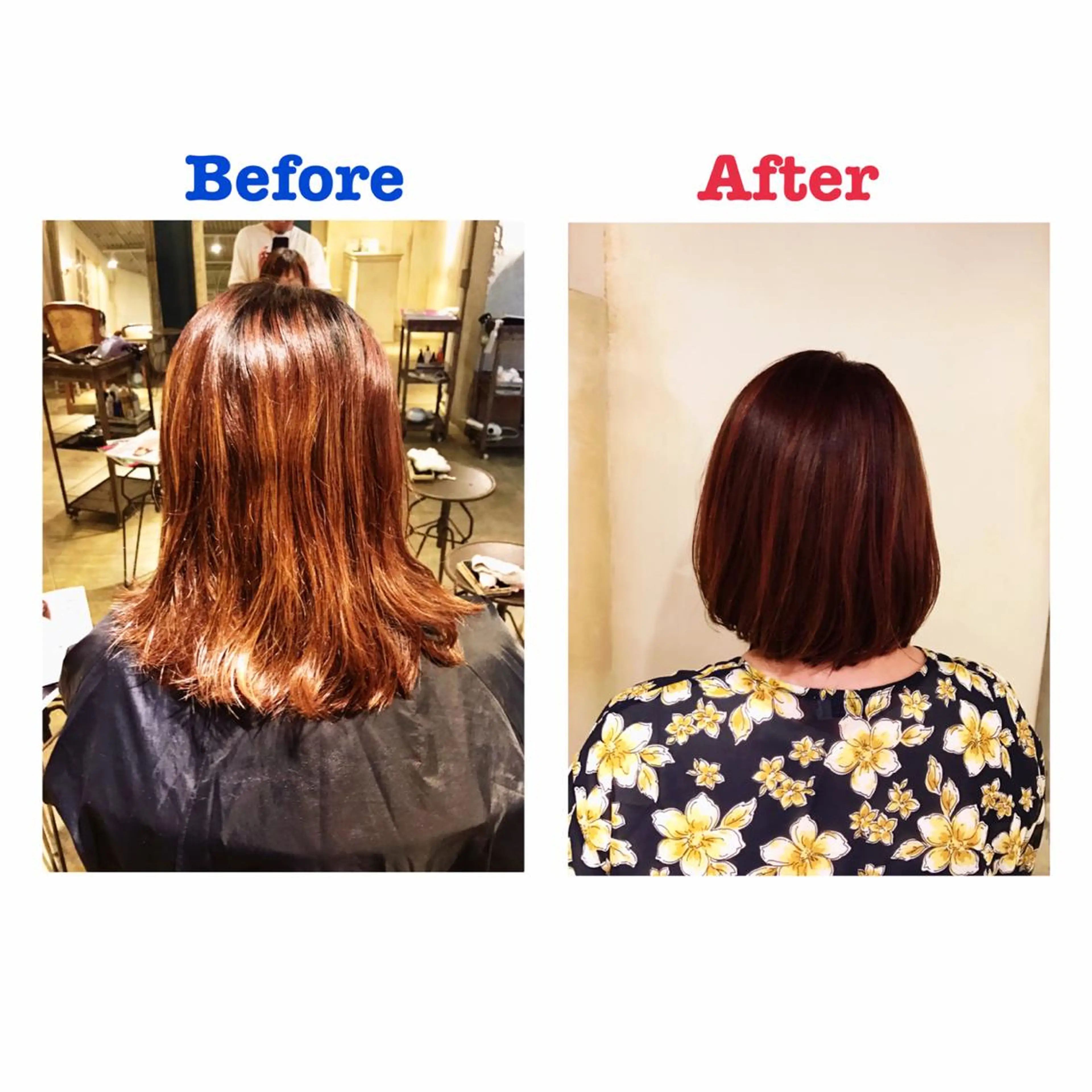 ショート 酸性ストレート こう ちゃんのヘアスタイル