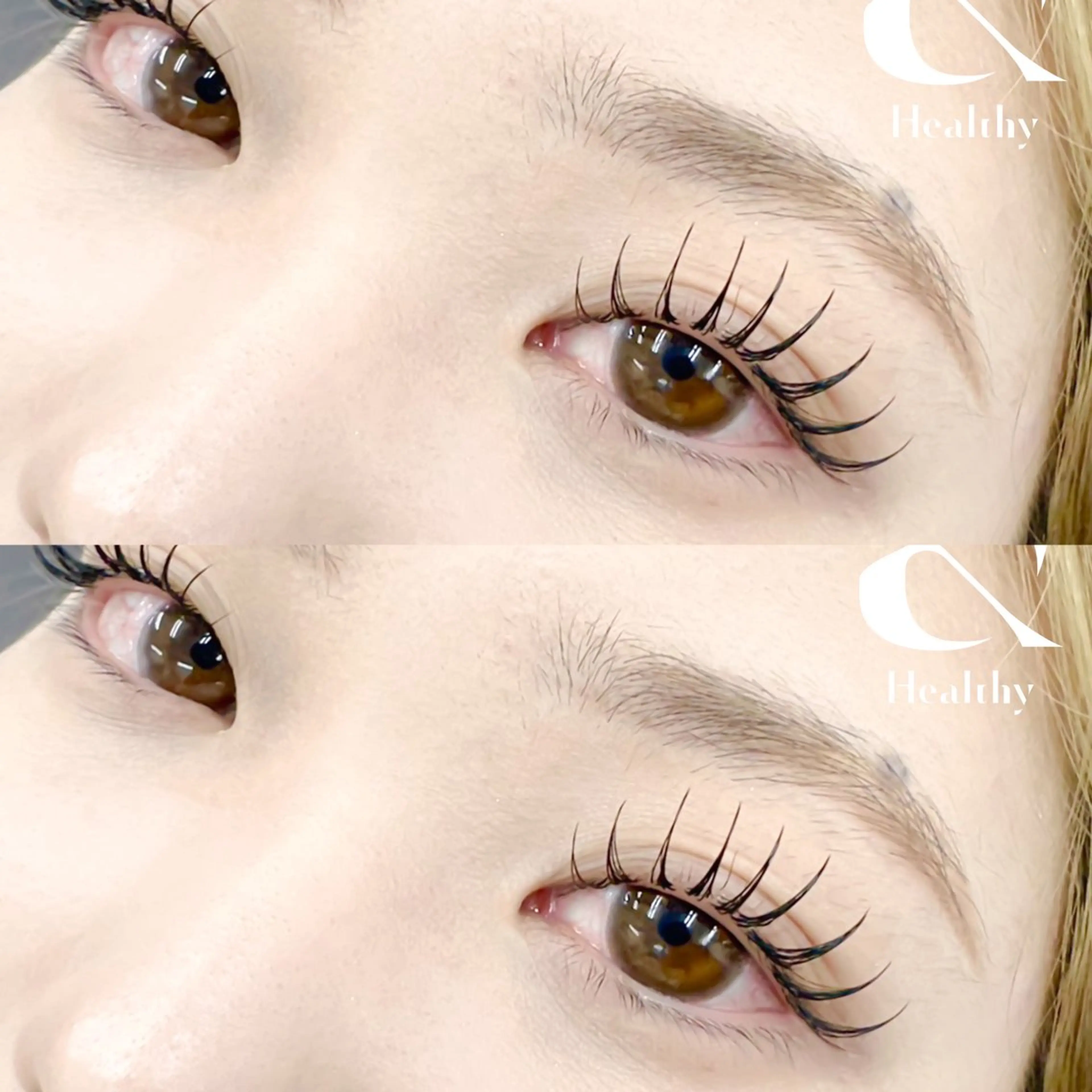 最新技術✨&Healthyアンドヘルシー🫧ྀིフラットラッシュ​〜​120本➕まつげパーマ   120分  横浜   関内の写真