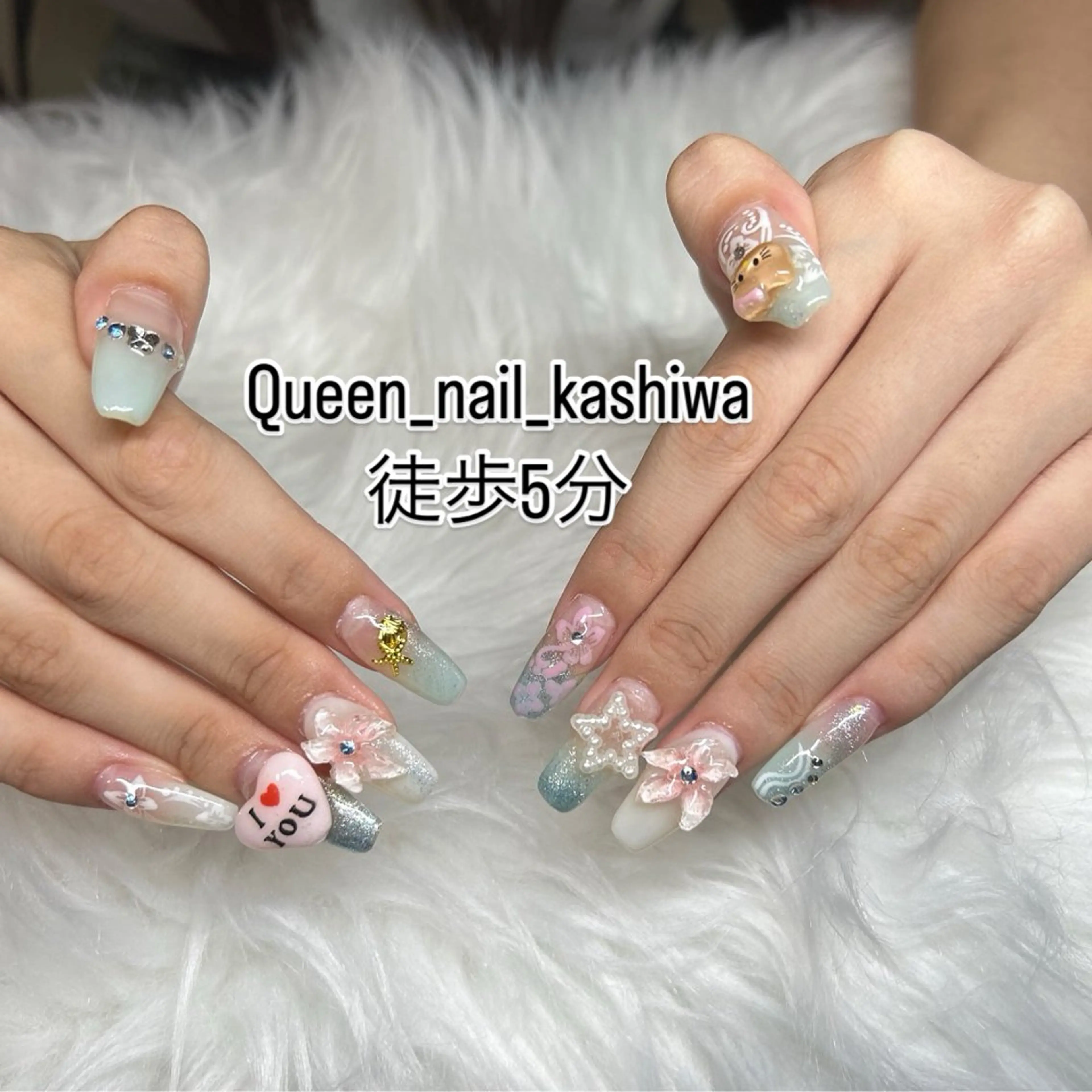 ネイル Queen Nail 柏店　クイーンネイルのネイルデザイン