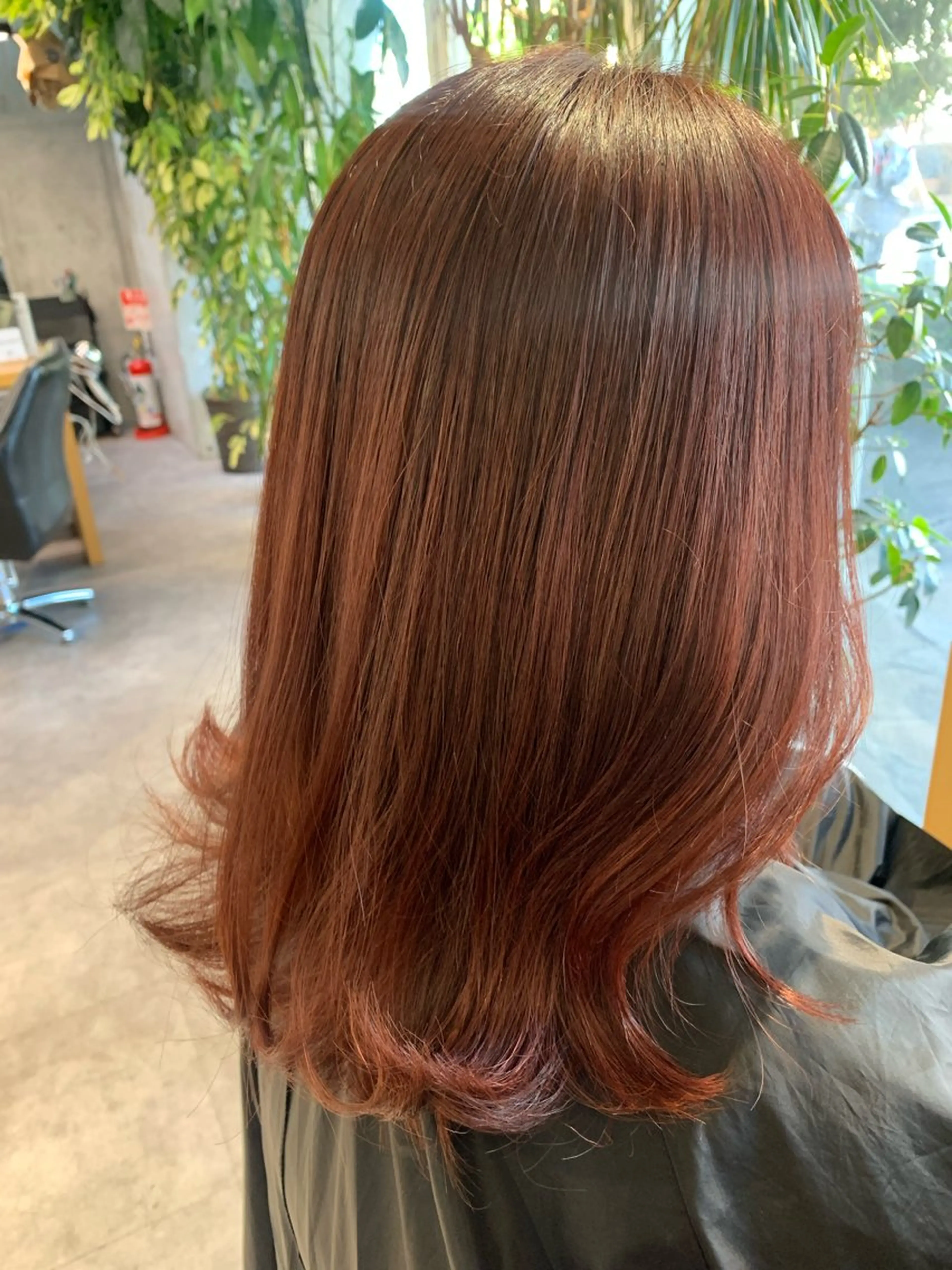 ミディアム カット ヘアカラー メンズパーマ shell 宮下のヘアスタイル