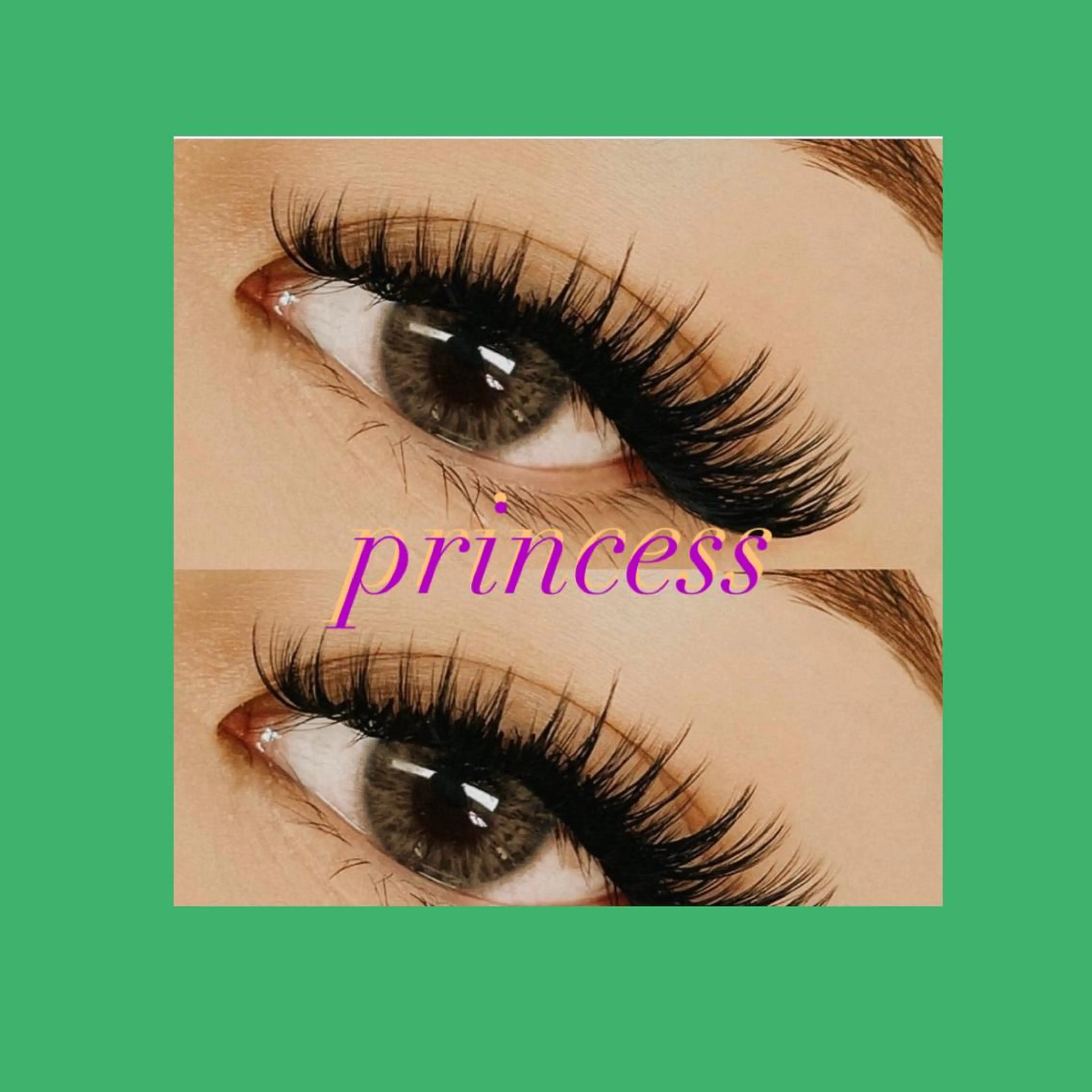 マツエク・マツパ princess 森 碧海のマツエク・マツパデザイン