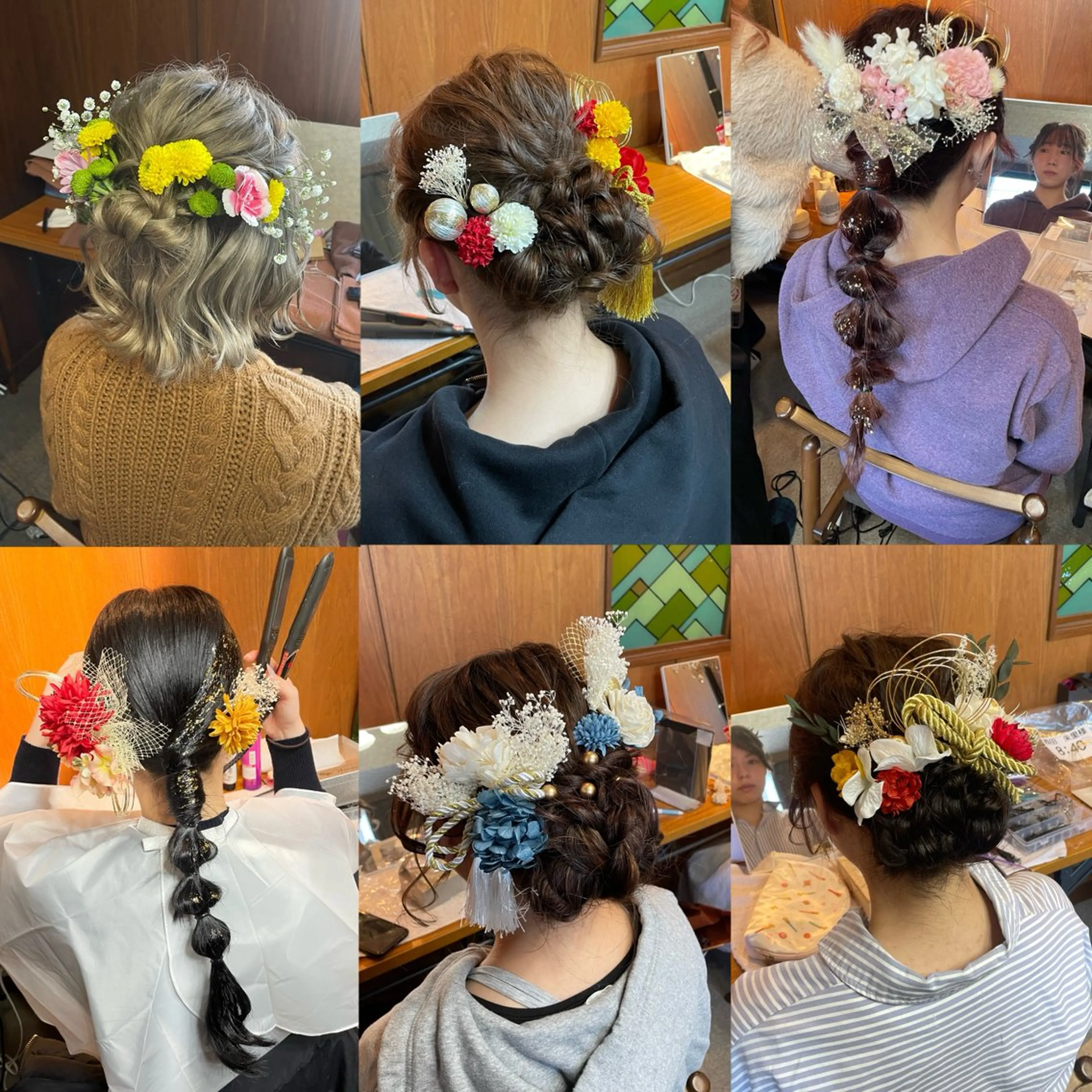 ロング ヘアアレンジ 成人式 Cielro【 シェイロ 】所属・Cielro/ダブル カラー/西田咲希のヘアスタイル