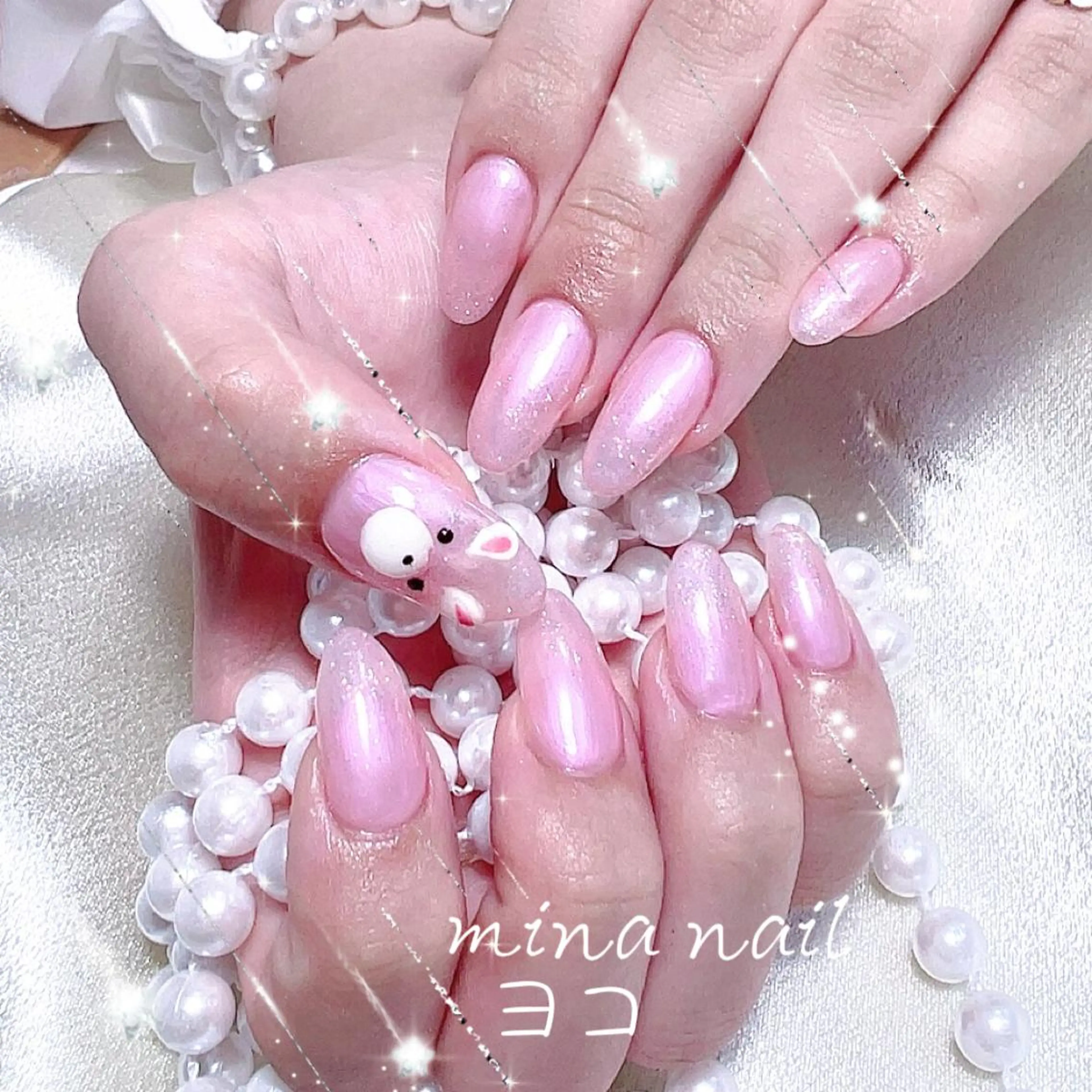 ネイル 🎀まゆ 🪽🐾のネイルデザイン