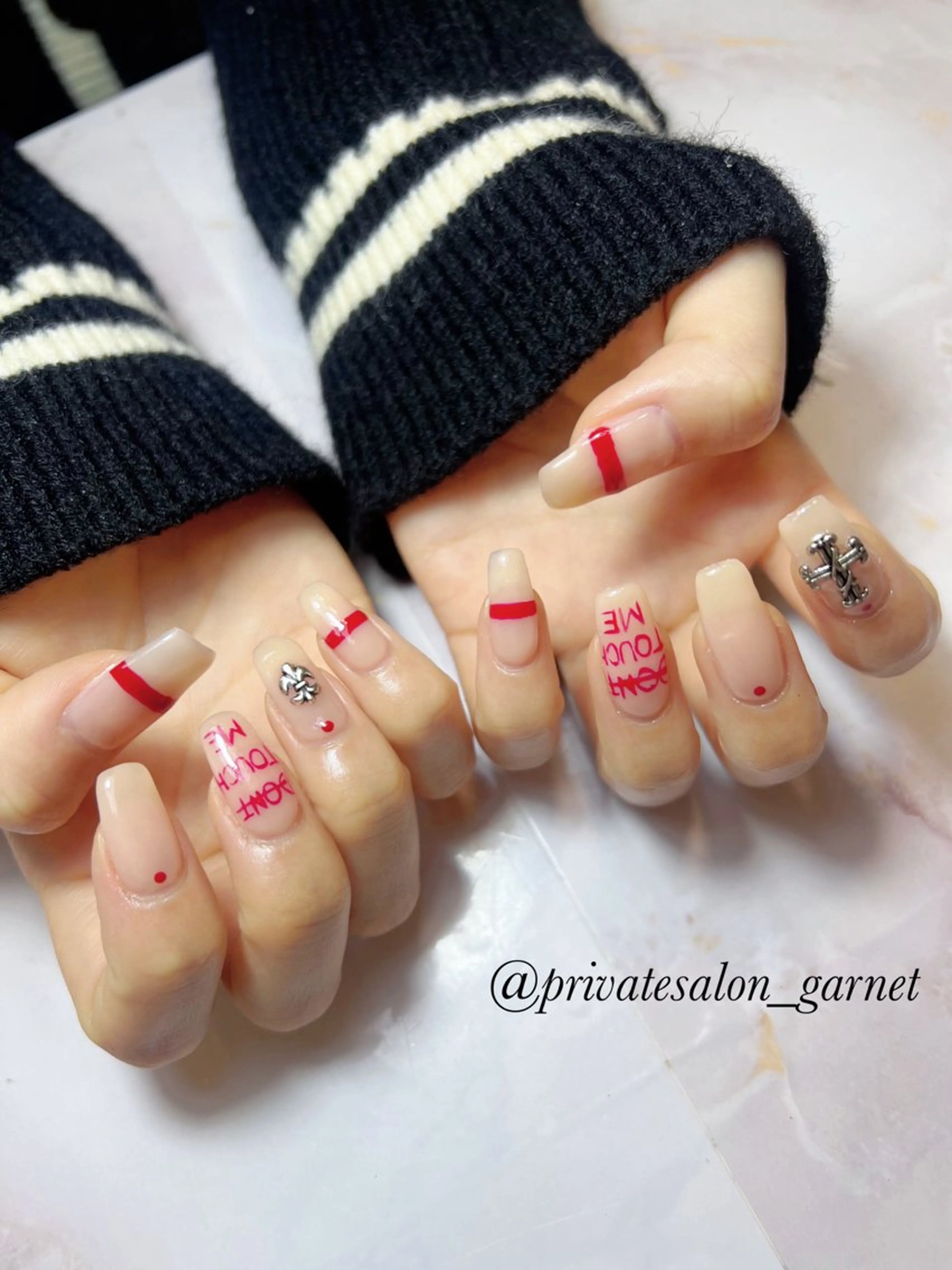 ネイル Garnet nailのネイルデザイン