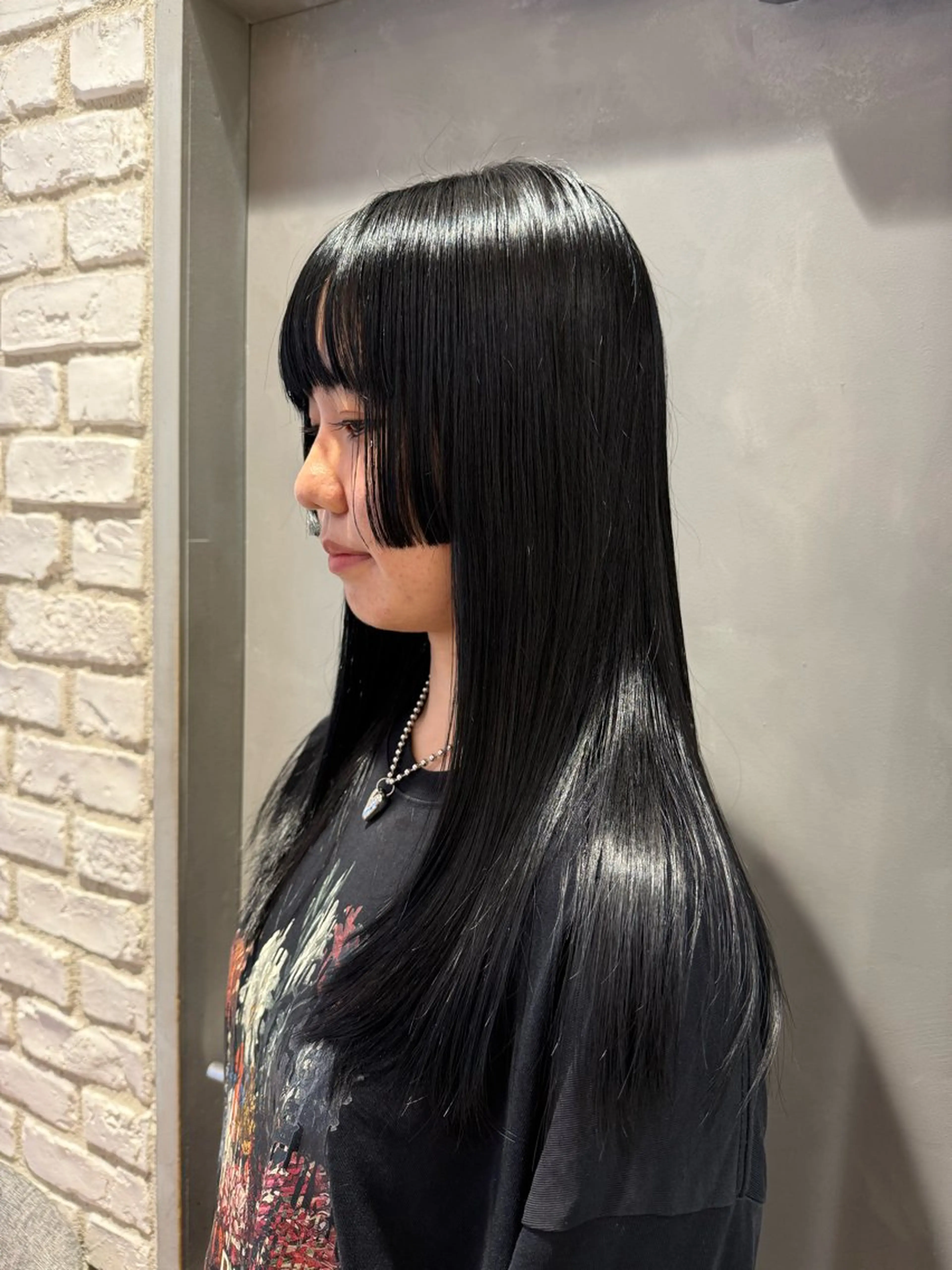 セミロング カット ヘアカラー トリートメント 🩰 柔らかいカラー tomomi🌛のヘアスタイル