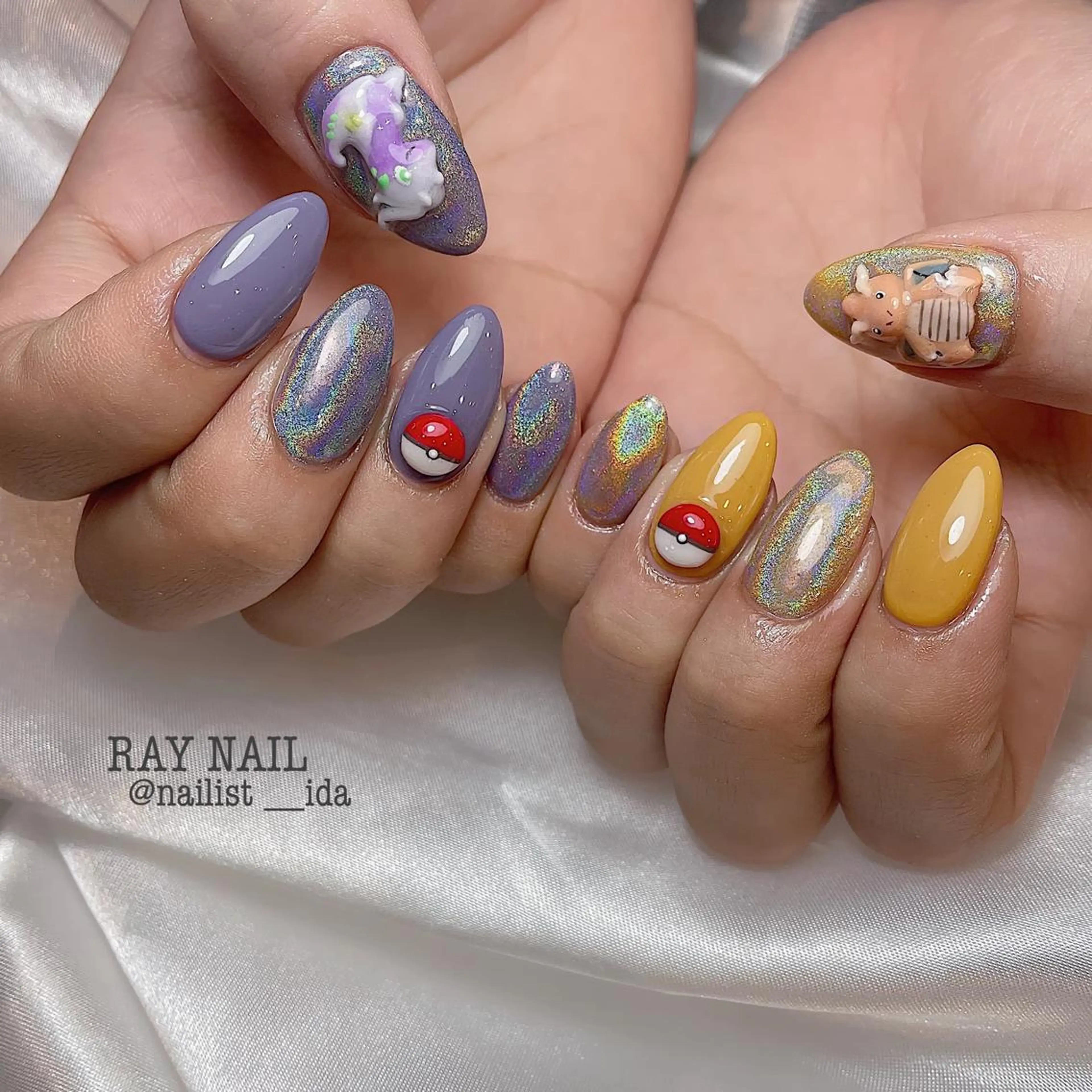 ネイル Arowa 伊田のネイルデザイン