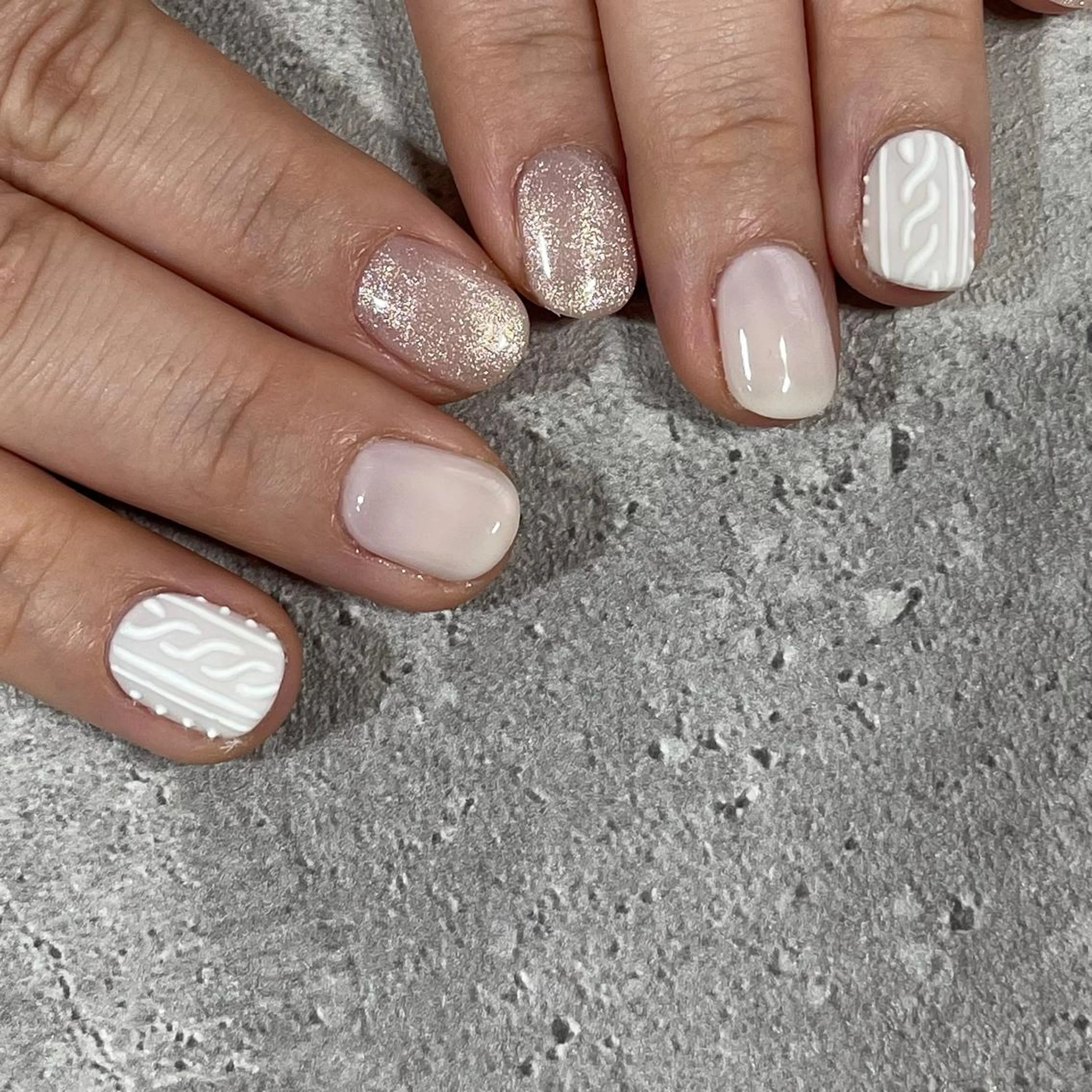 ネイル ジェルネイル 東 千夏のネイルデザイン