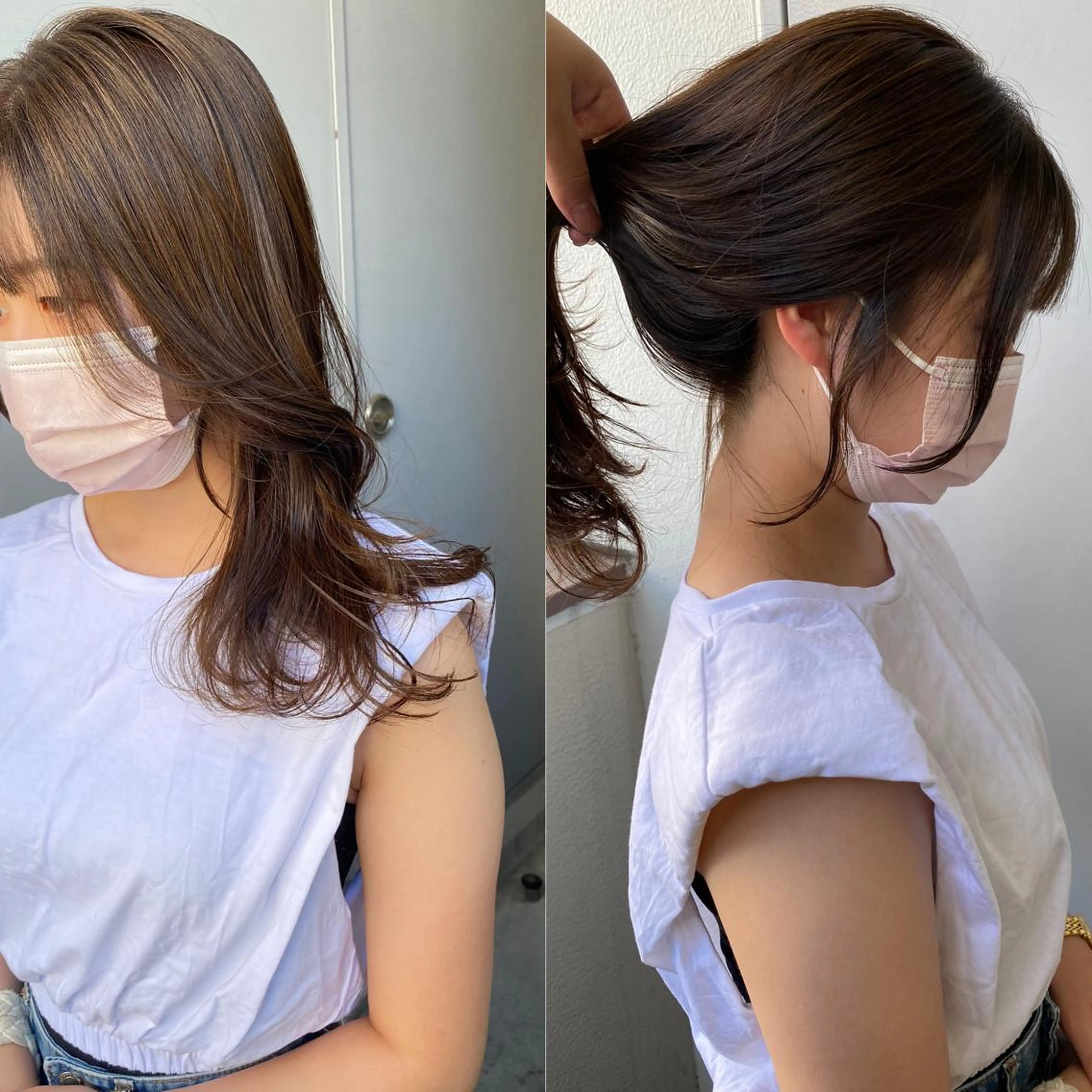 ロング カラー カット パーマ トリートメント 🔷似合わせのプロ KUMA🔷のヘアスタイル