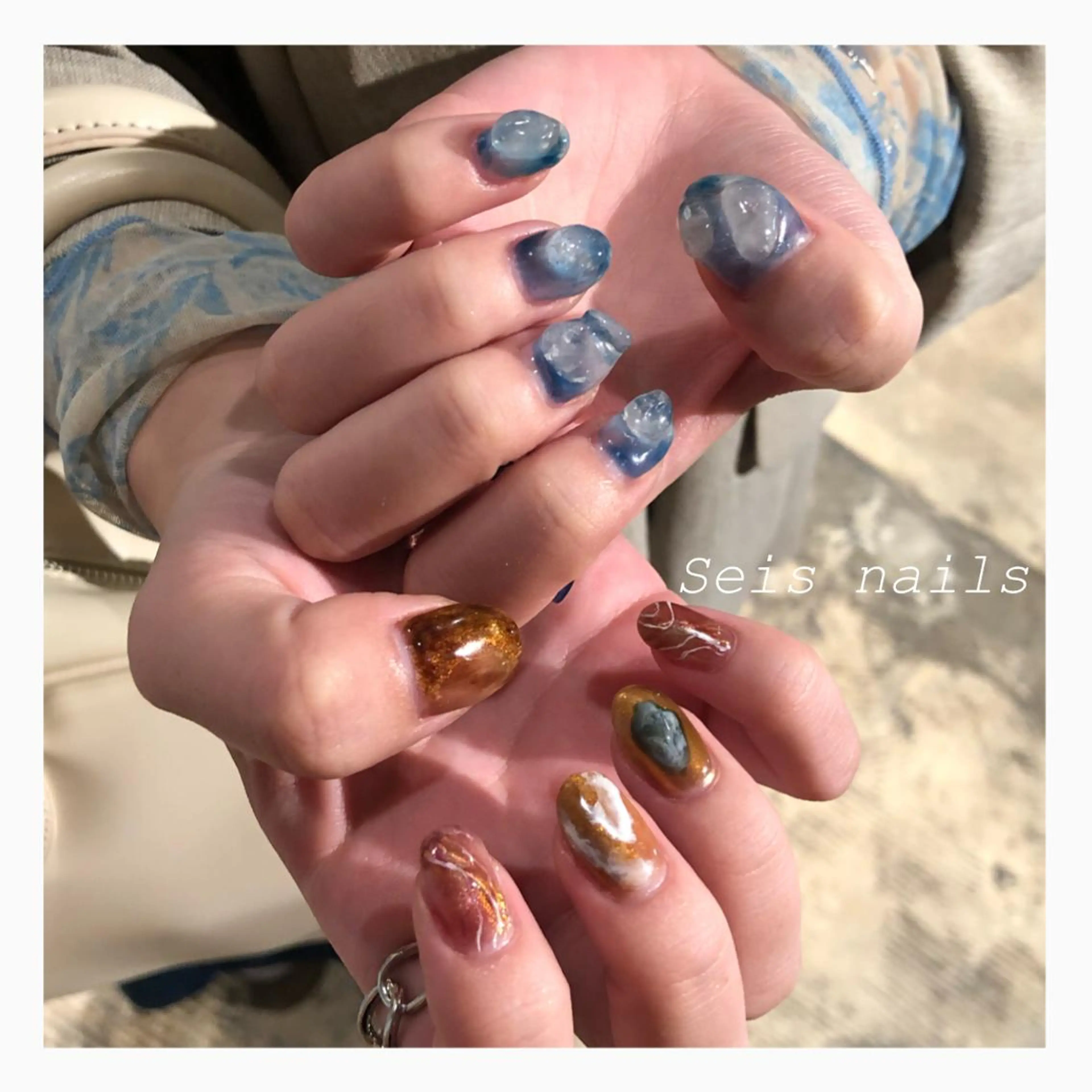 ネイル ハンドネイル Seis Shihoのネイルデザイン