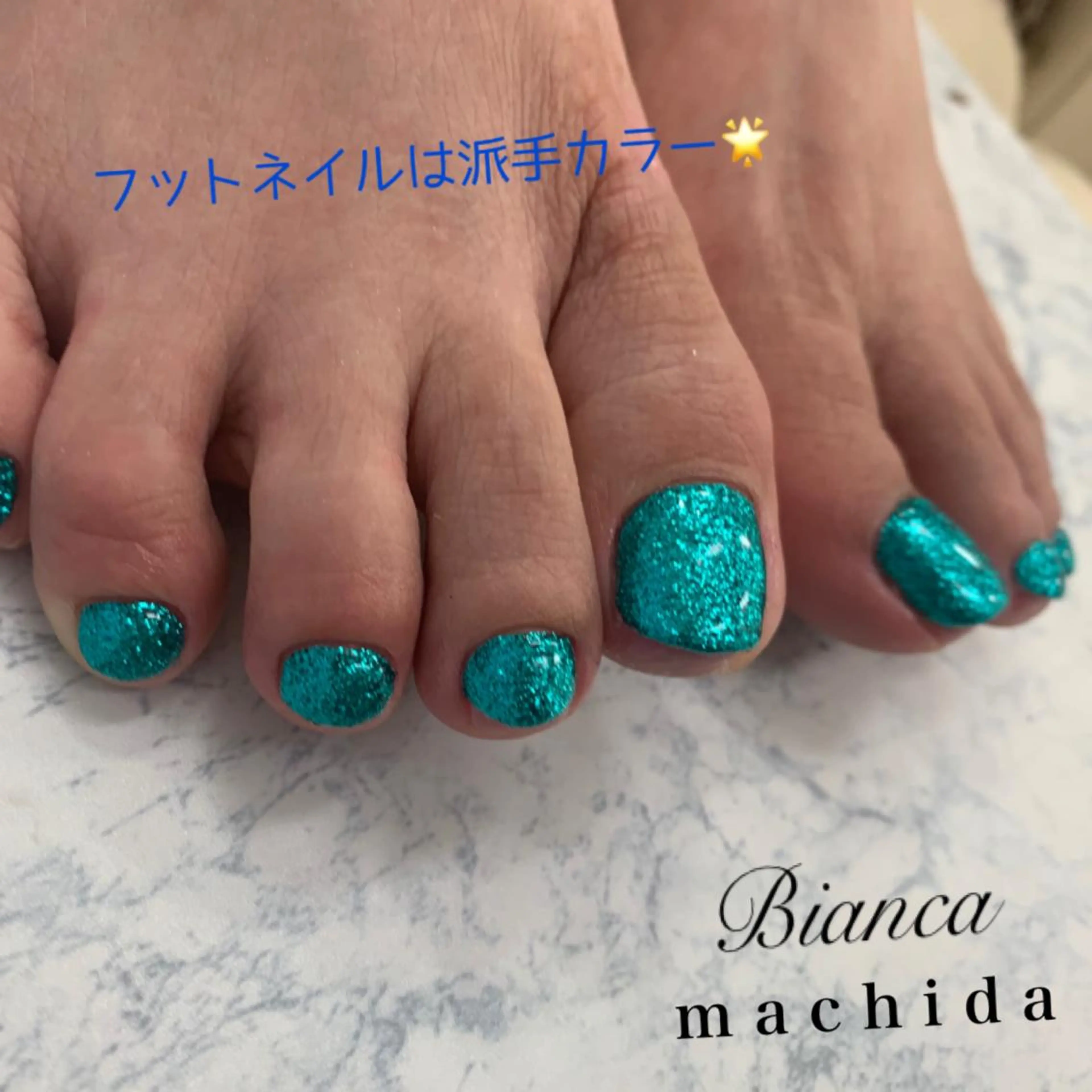 ご新規様オフ無料🌟フットワンカラー 新規￥5200/再来￥6200の写真