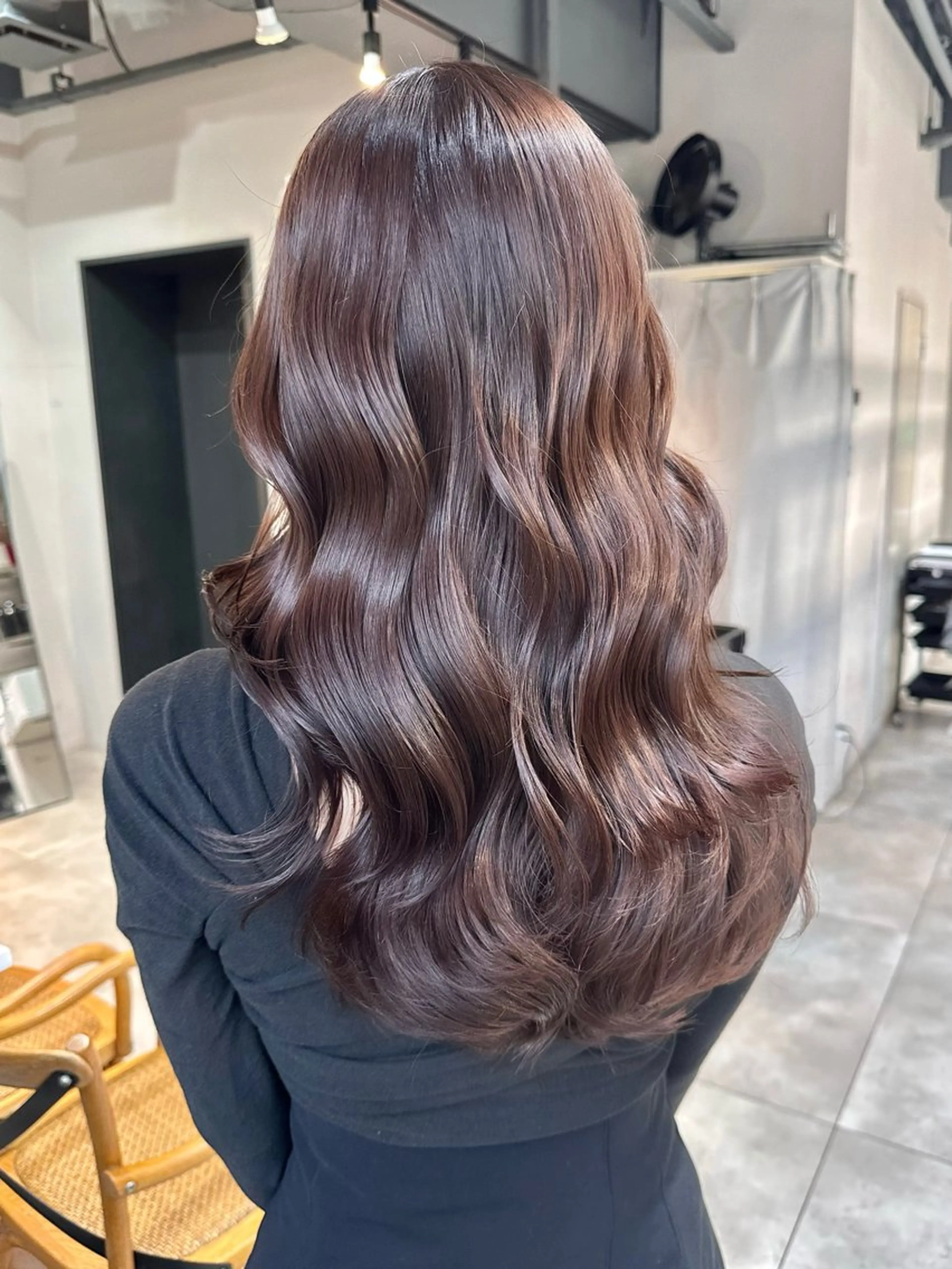 セミロング カット ヘアカラー トリートメント ✨透明感カラー 恵比寿HAYATO✨のヘアスタイル