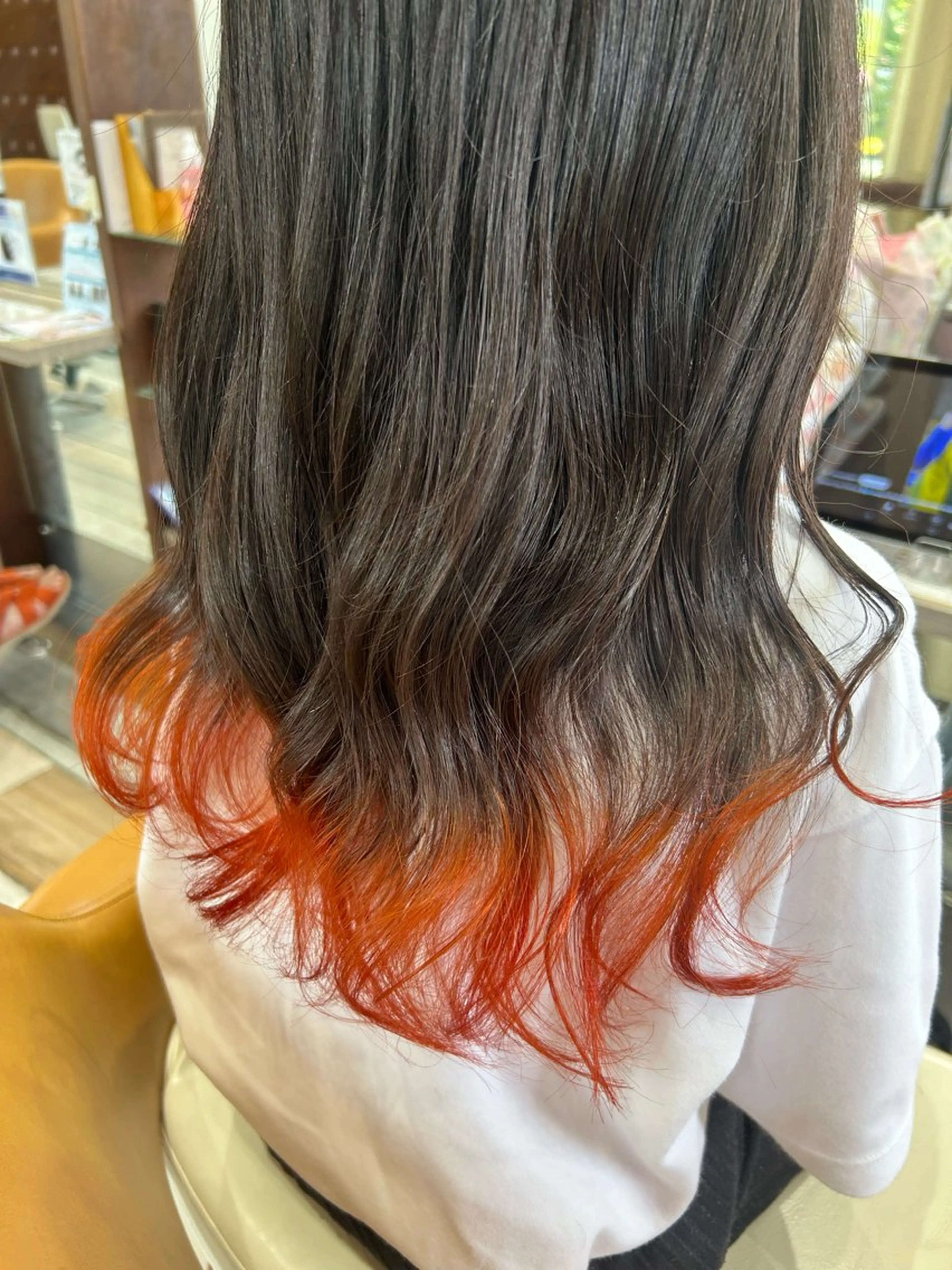 セミロング キッズ 荒木 友那のヘアスタイル