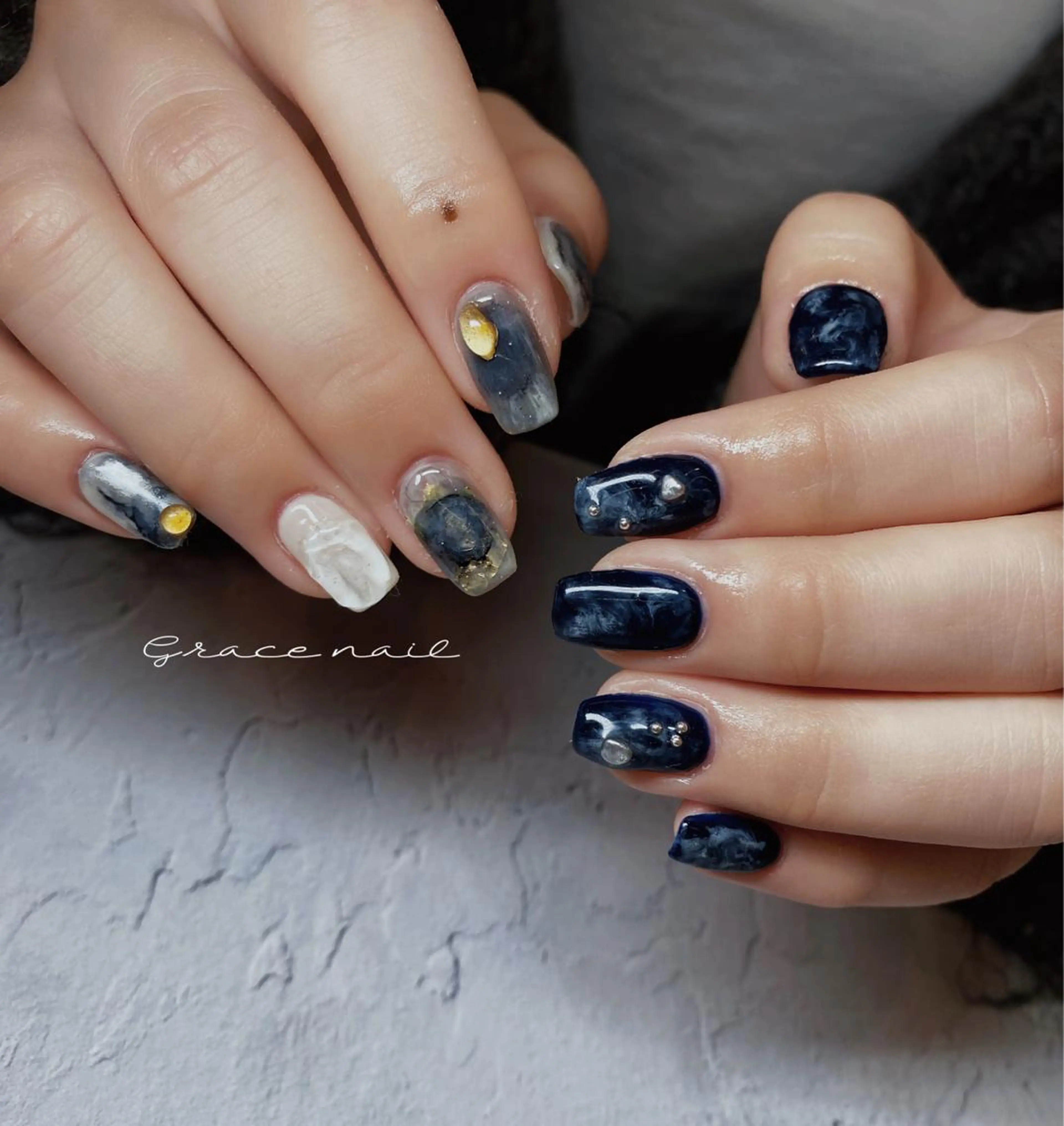 ネイル ハンドネイル ☆*｡Grace Nail｡*☆のネイルデザイン