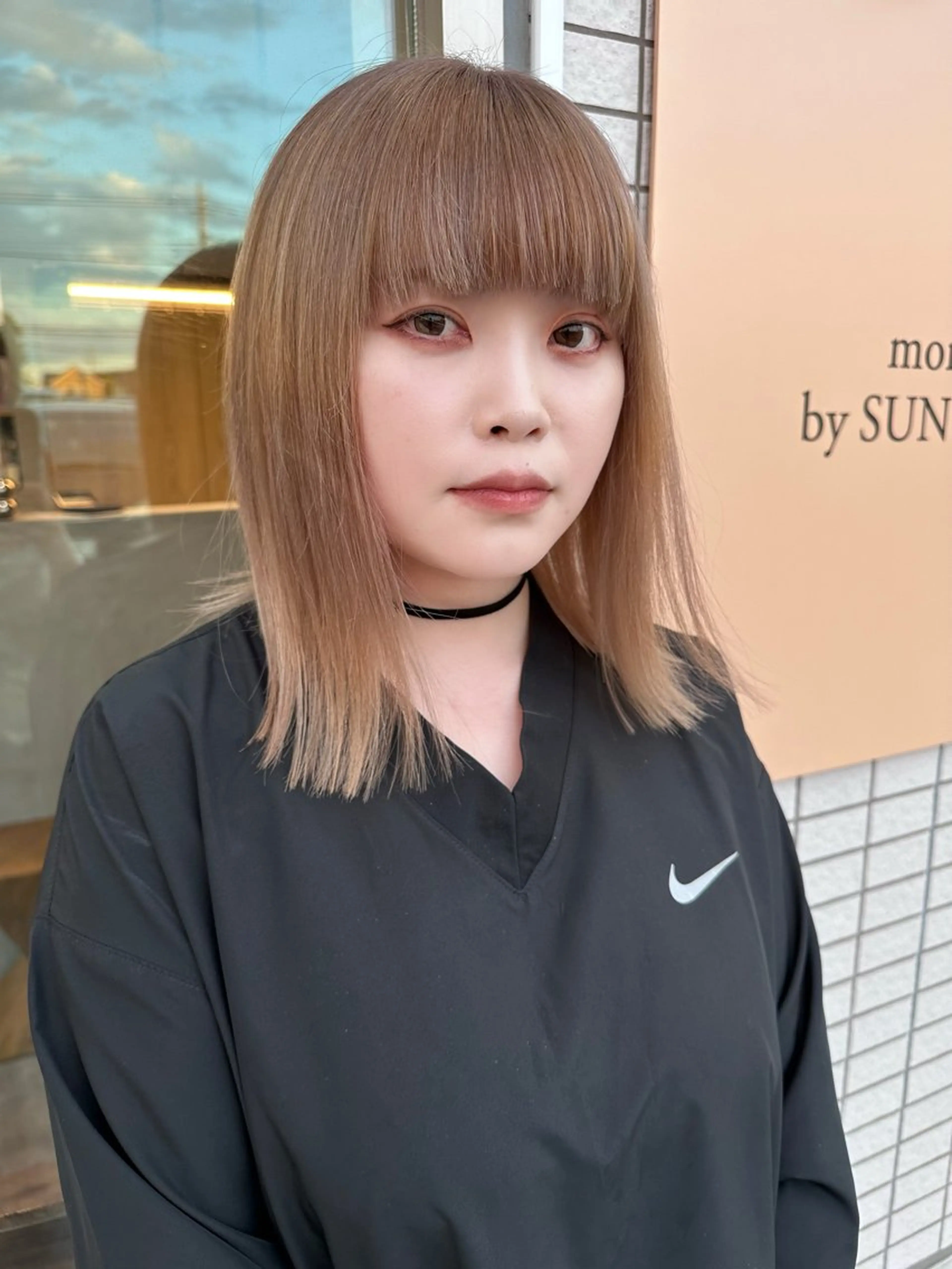 ミディアム カラー ヘアカラー morrow by suntown所属・東浦和morrow SERINAのヘアスタイル