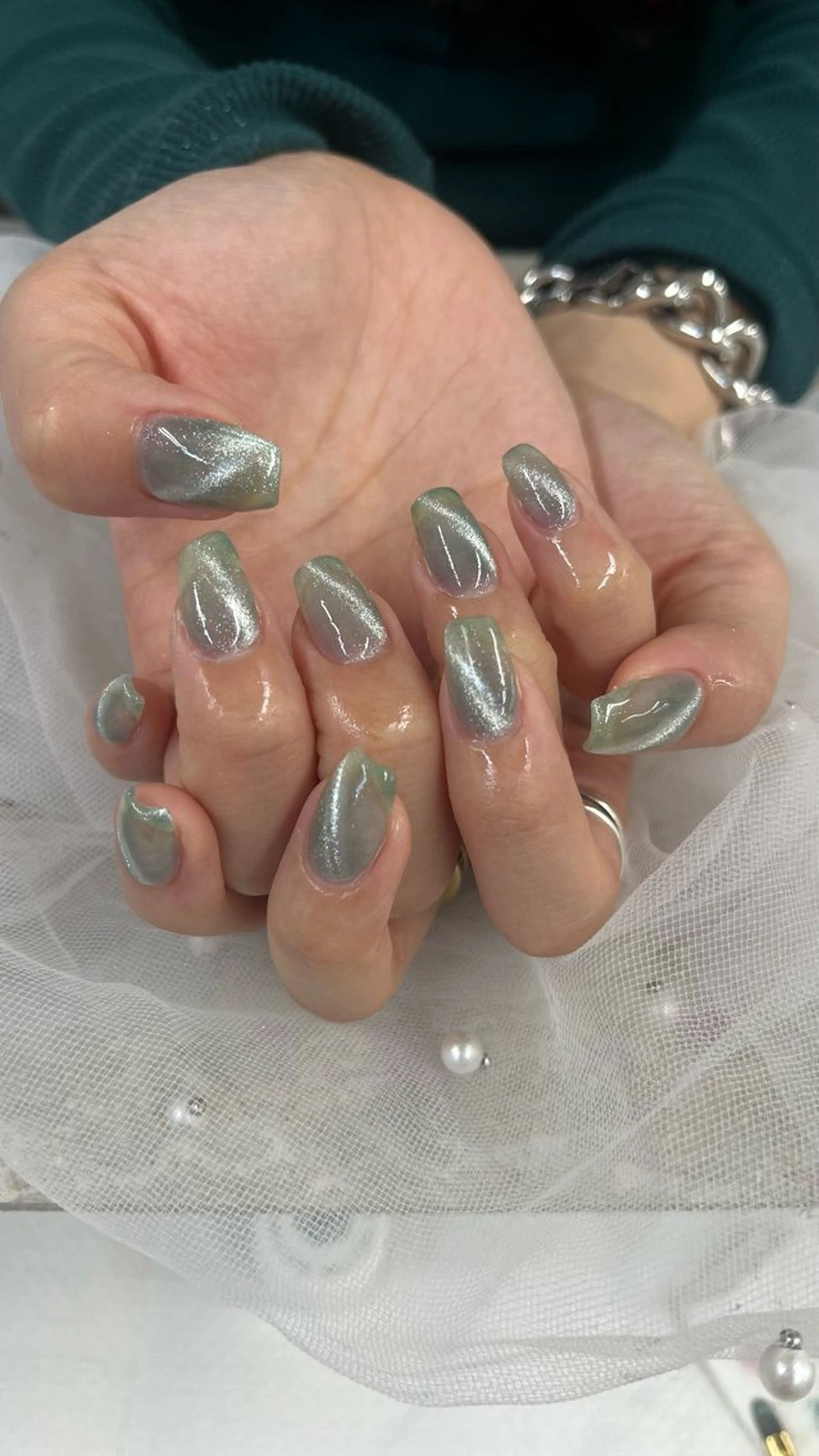 ネイル マグネットネイル ハンドネイル Basic町田本店 Miraiのネイルデザイン