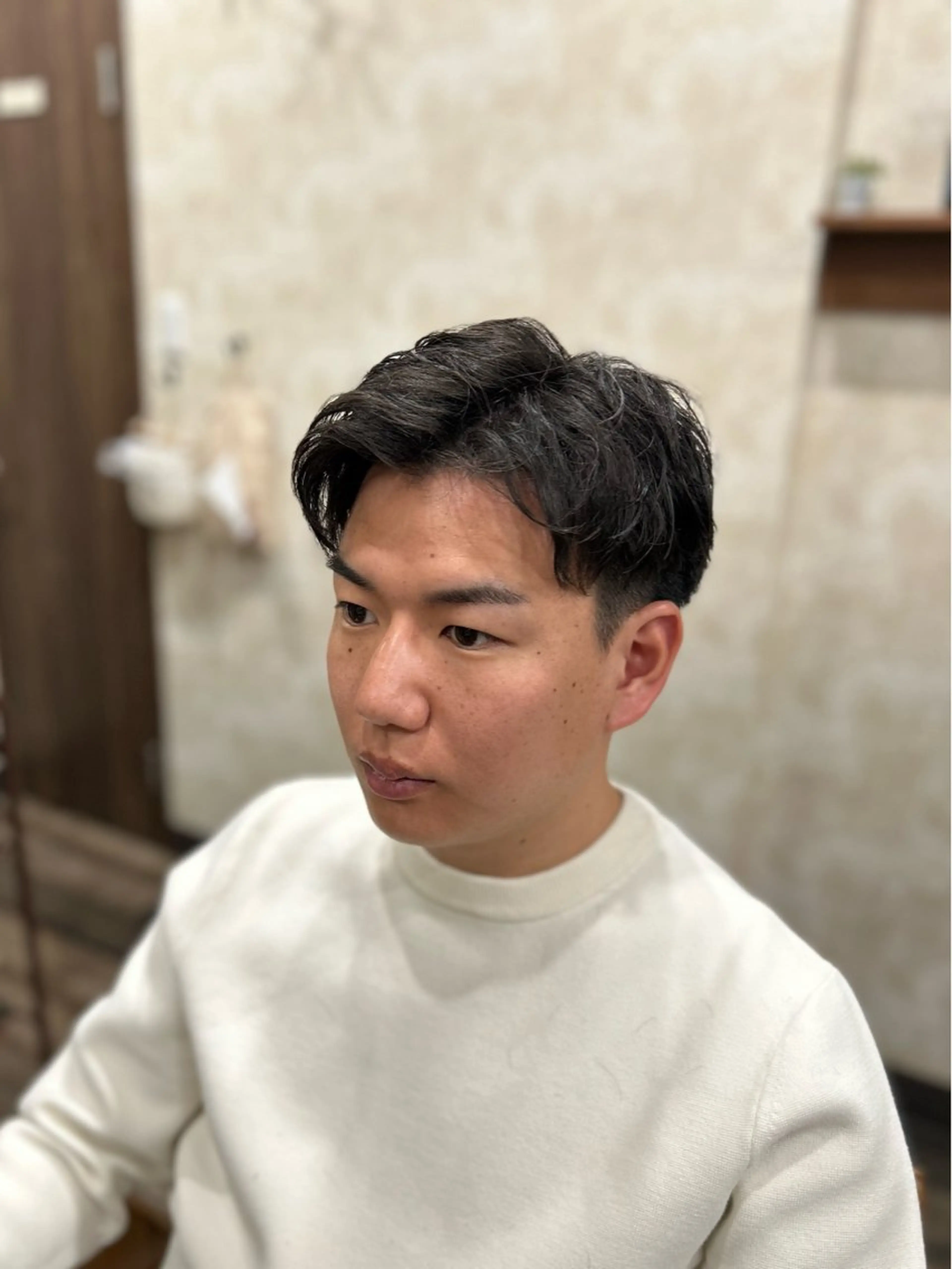 ショート パーマ メンズ メンズパーマ カット パーマ メンズカット/ 雄大のヘアスタイル